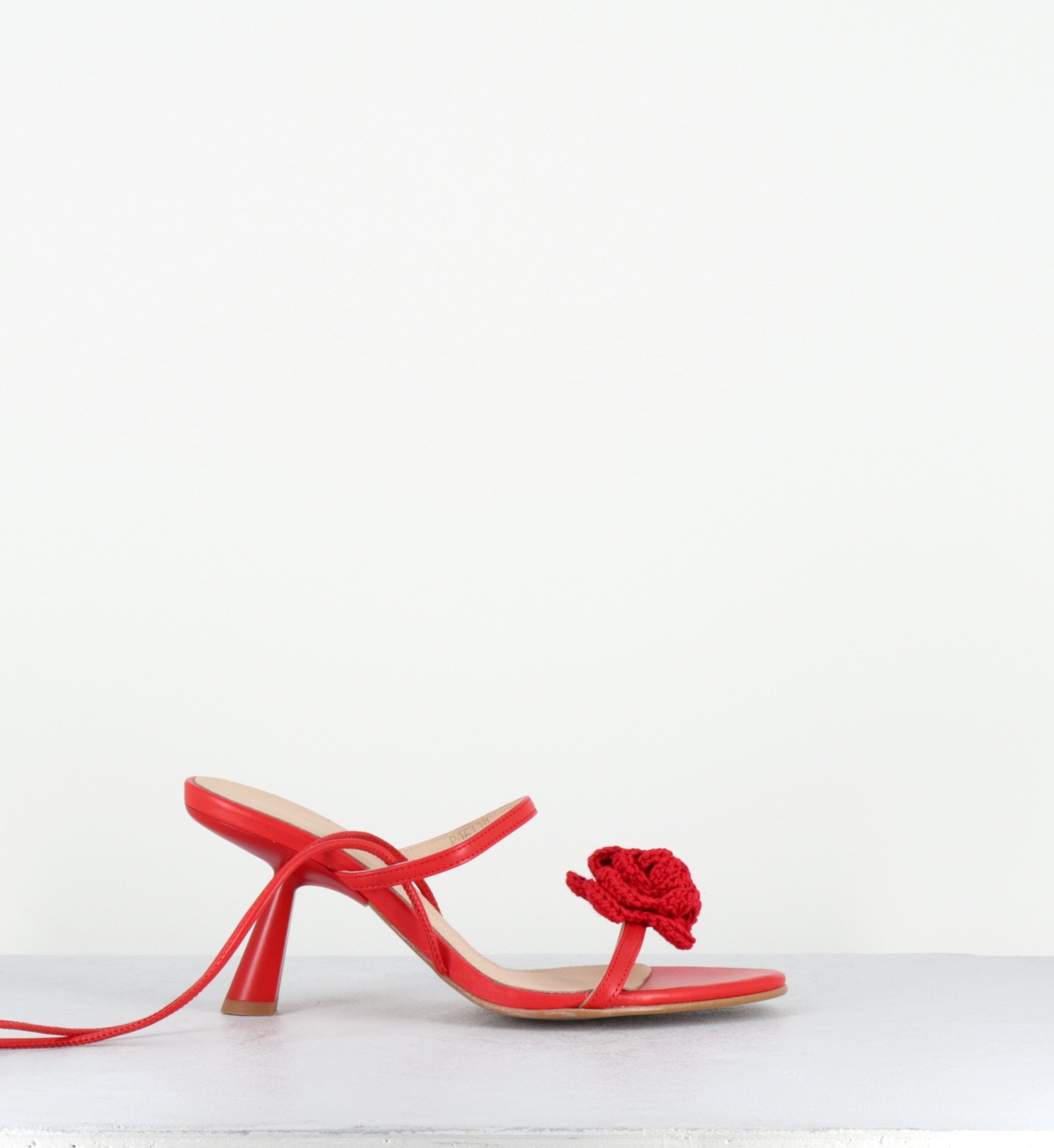 KENDRA RED SANDALS