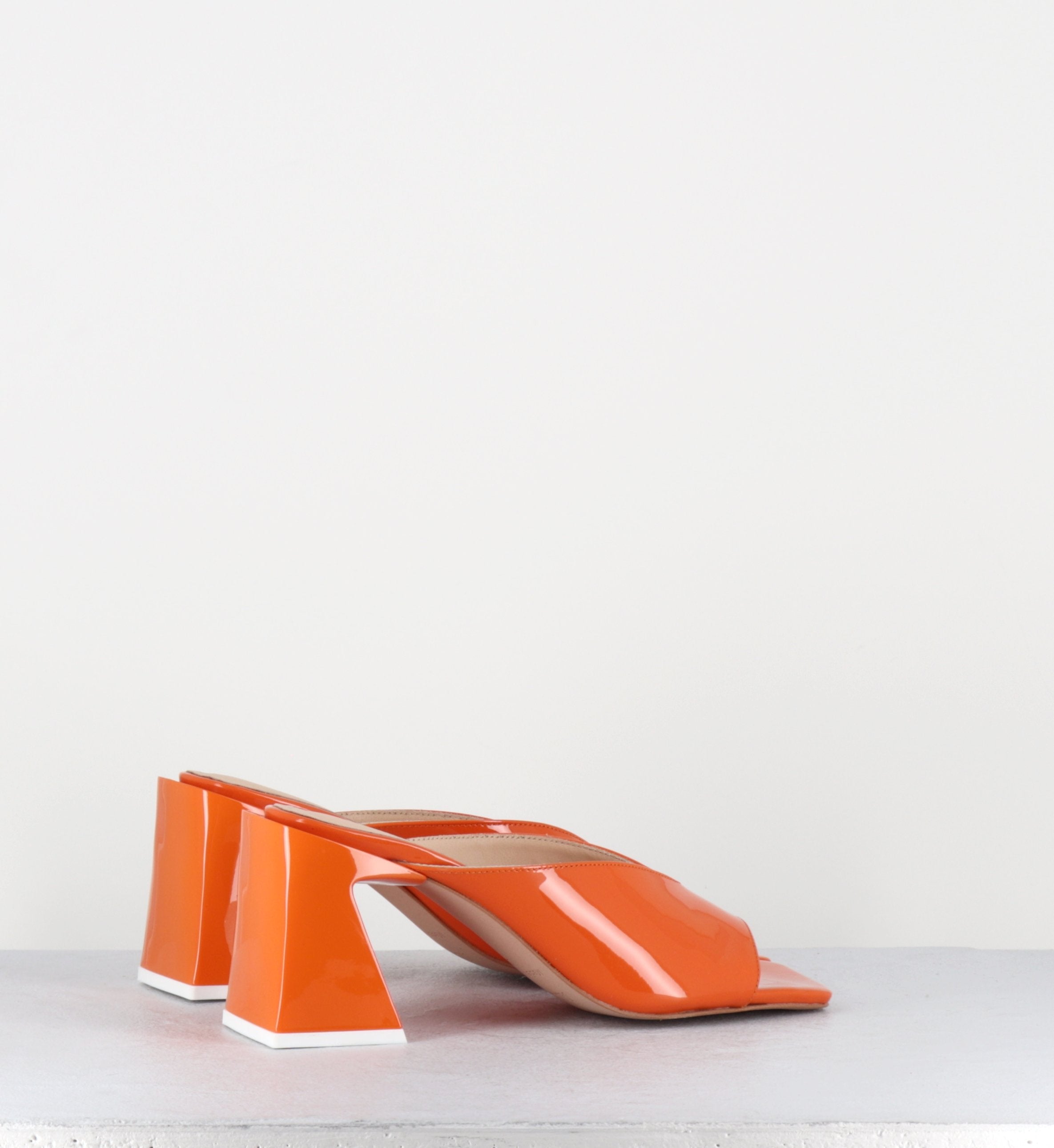 TASHA ORANGE SANDALS