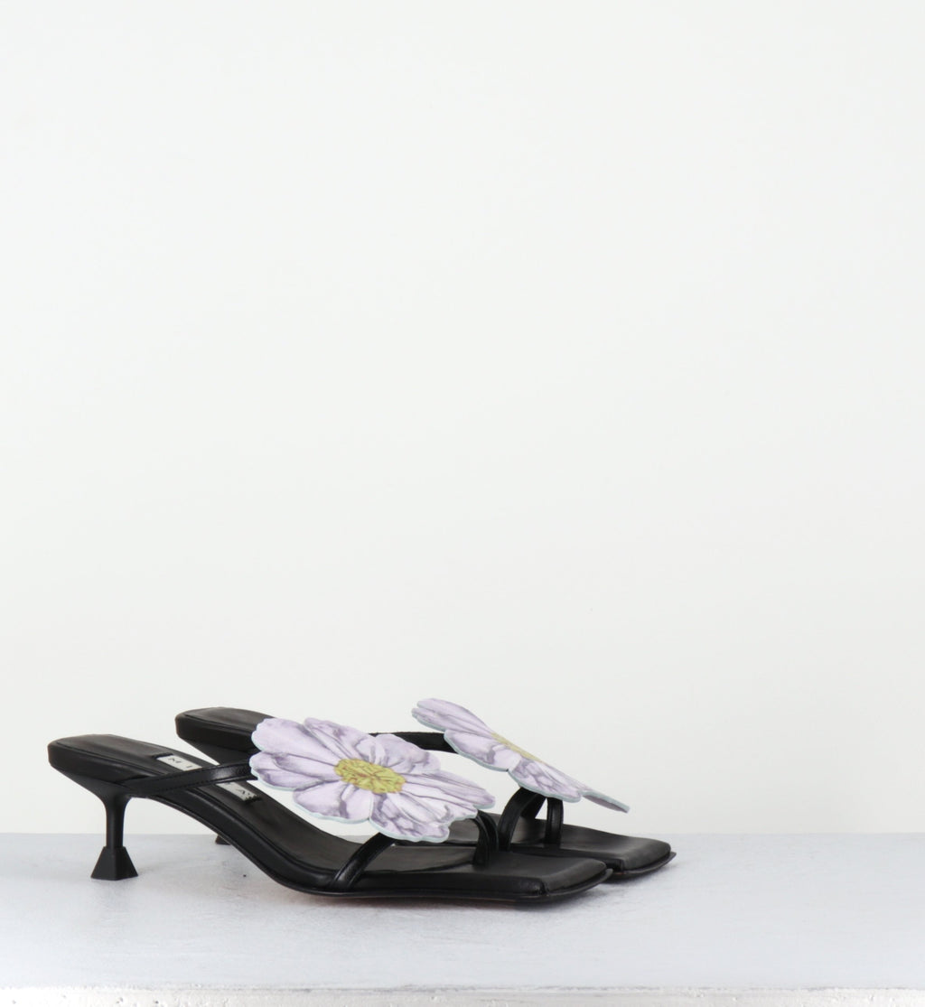 LOURDES BLACK SANDAL