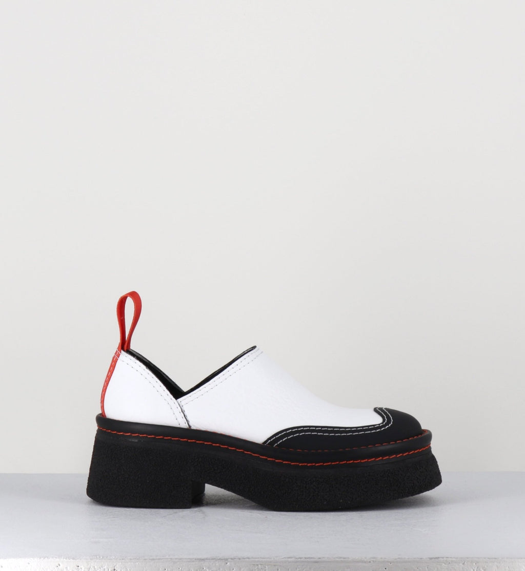 MERCEDES WHITE MULES