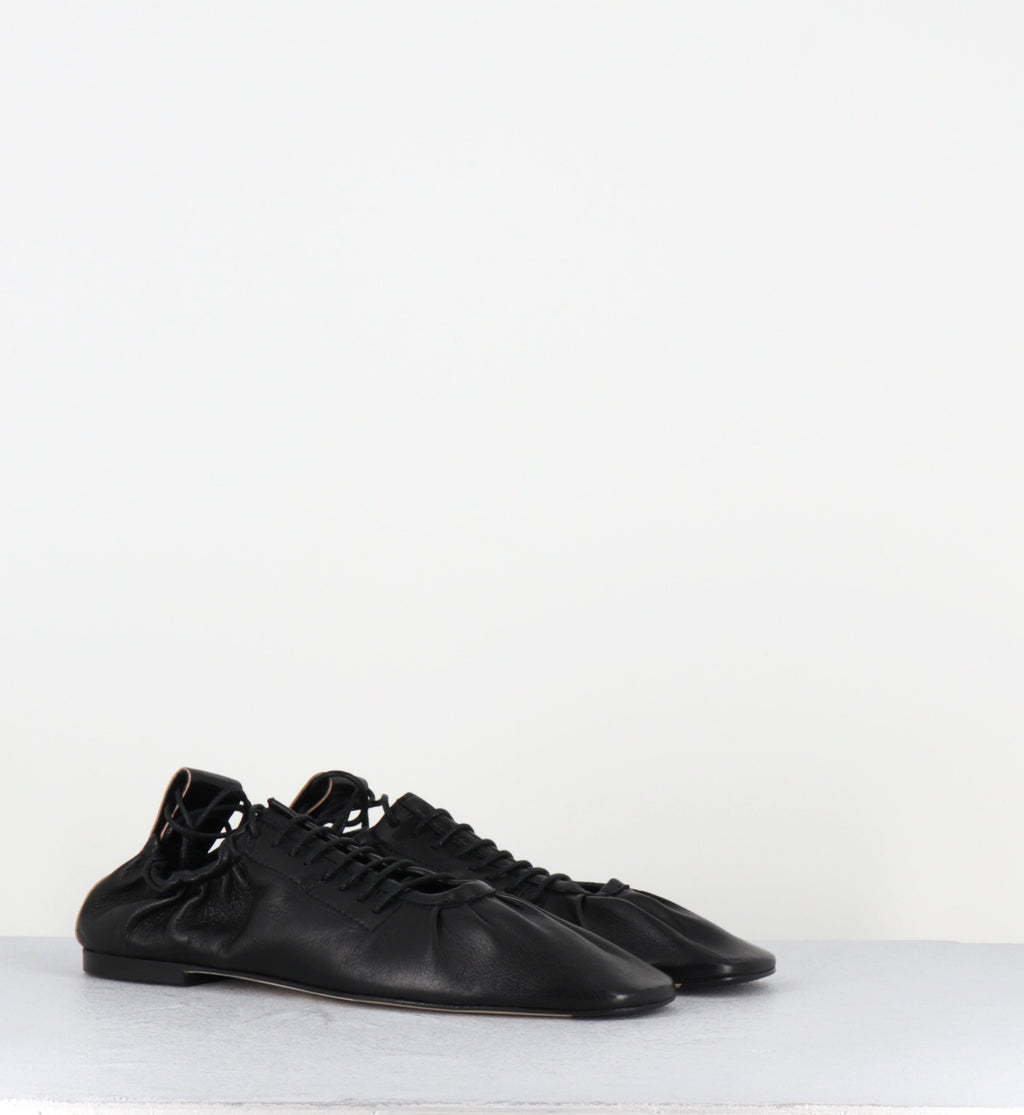 CONSUELO BLACK BALLERINAS