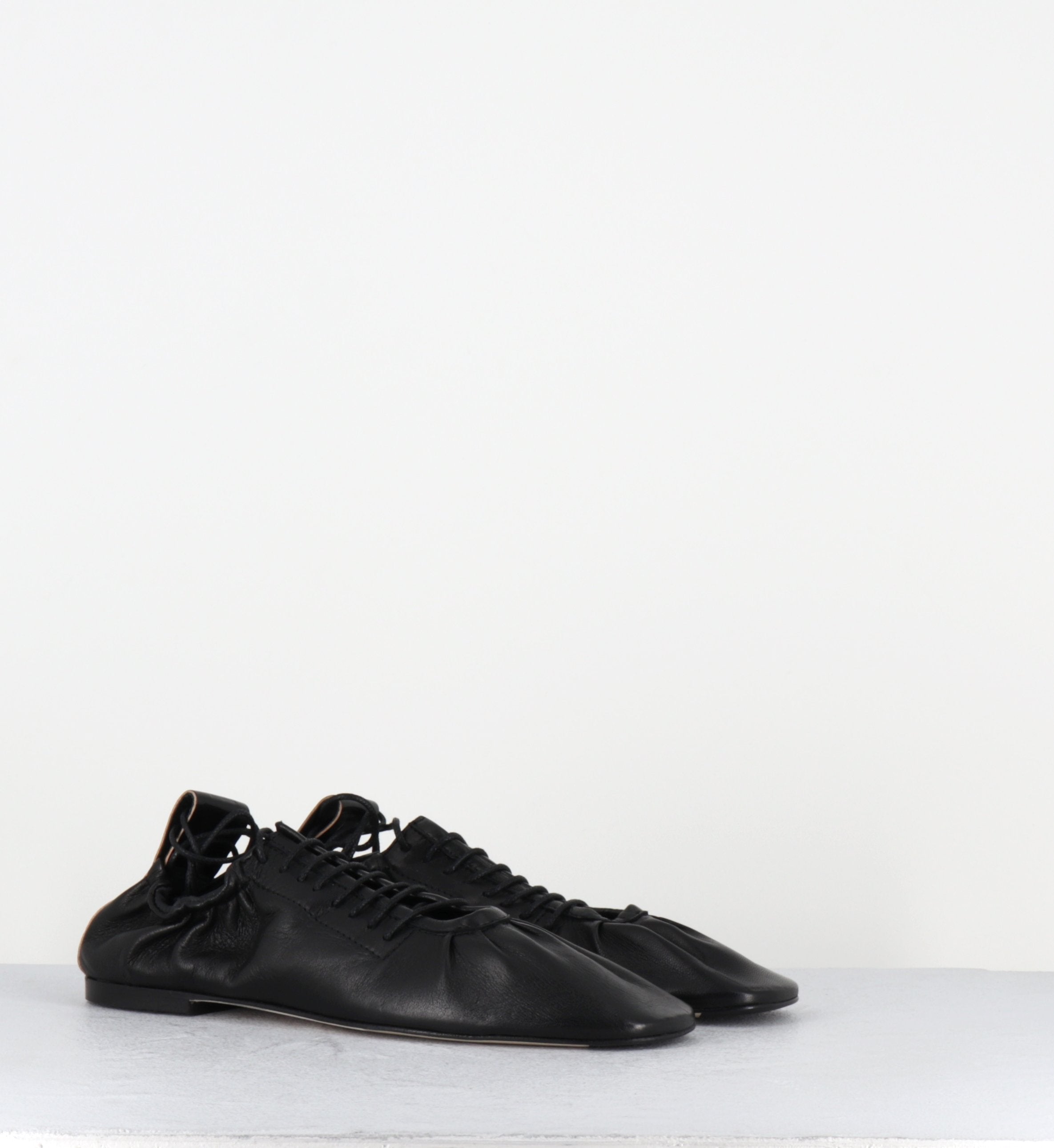 CONSUELO BLACK BALLERINAS