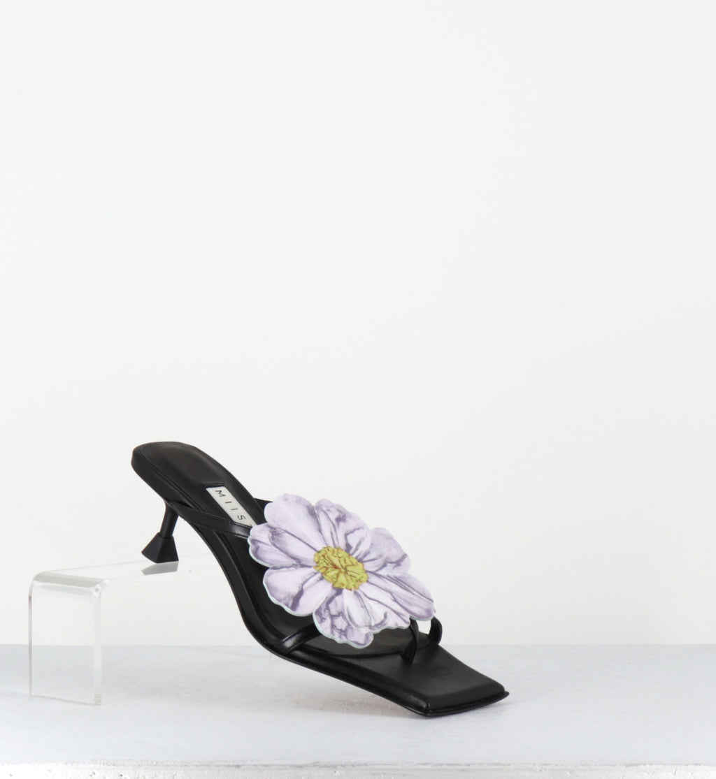 LOURDES BLACK SANDAL