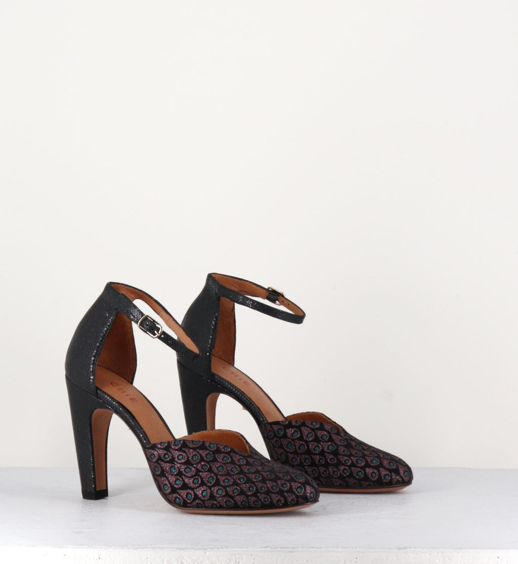 Escarpin talon haut et bride cheville DARI - Chie Mihara