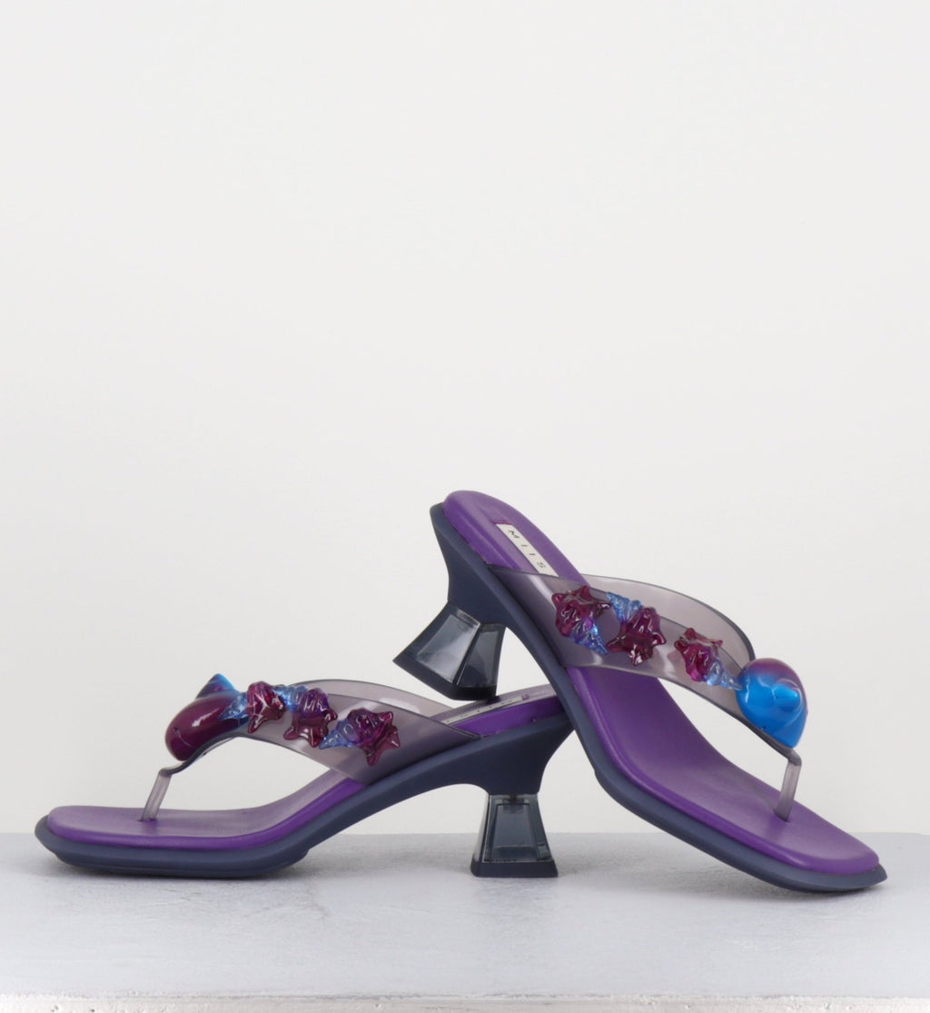 OCEANE PURPLE SANDALS