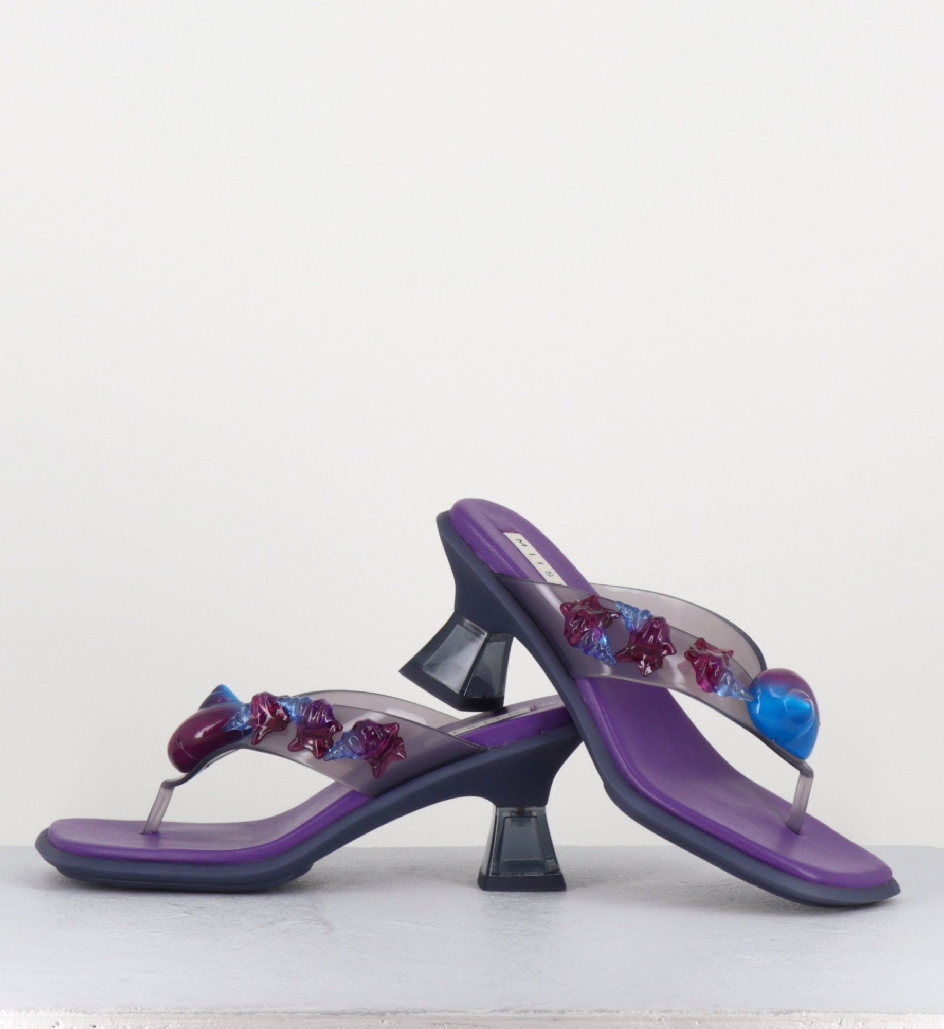 OCEANE PURPLE SANDALS