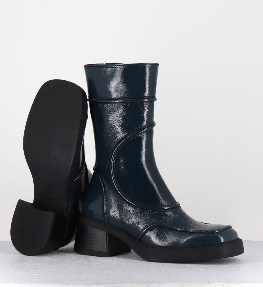 MALENE25  NAVY BOOTS