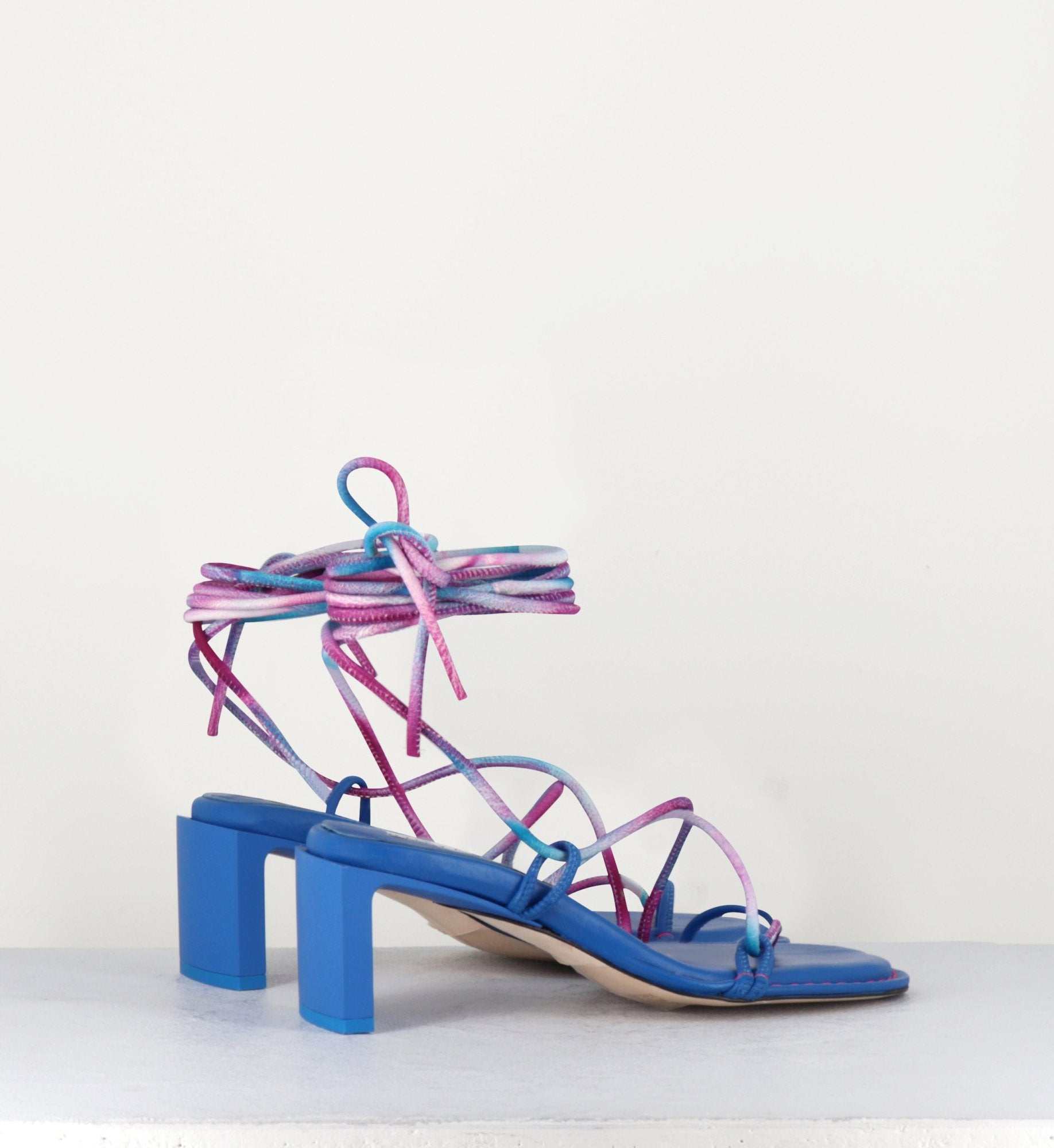 ALBERTA BLUE SANDALS