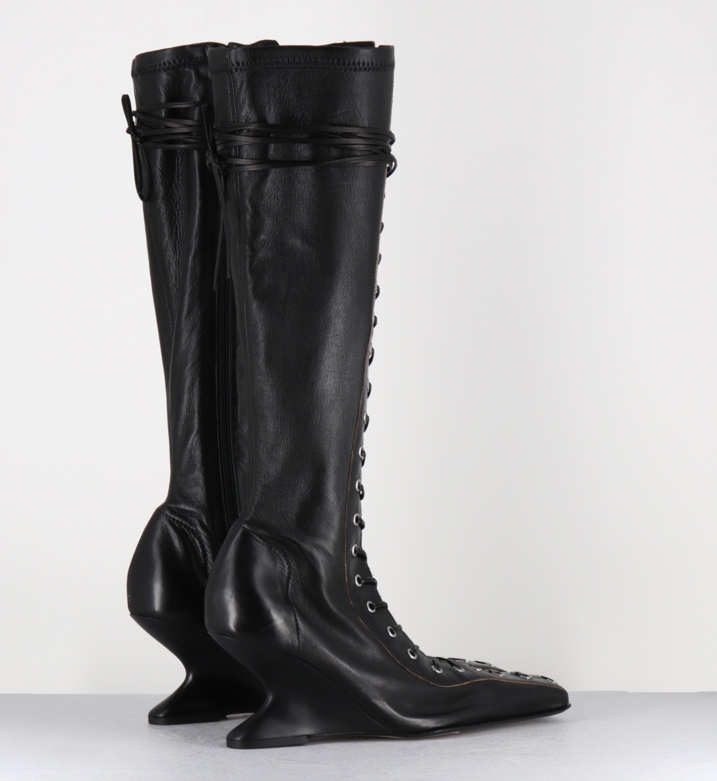 SHANA LACE TALL BOOTS