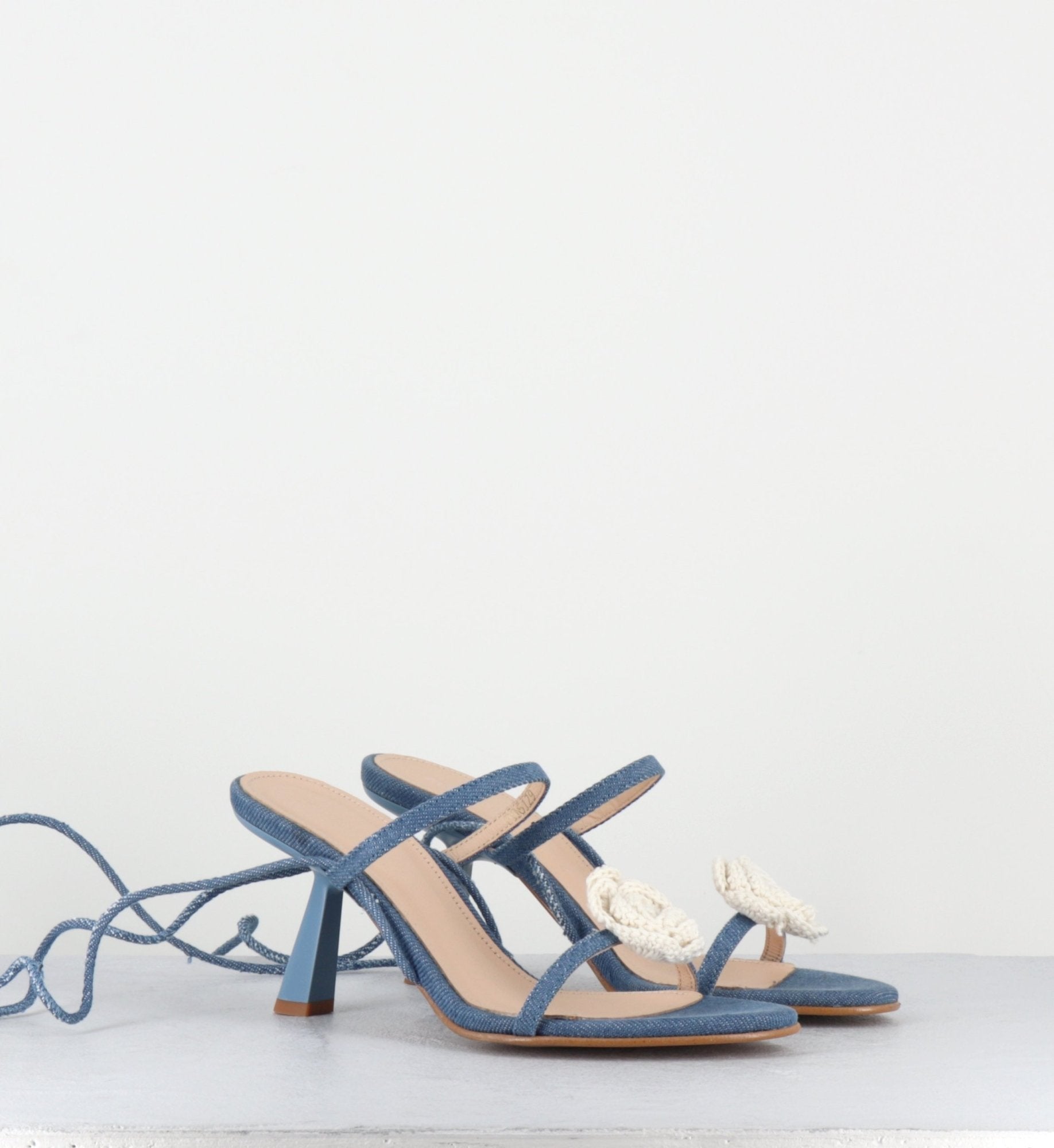 KENDRA DENIM SANDALS