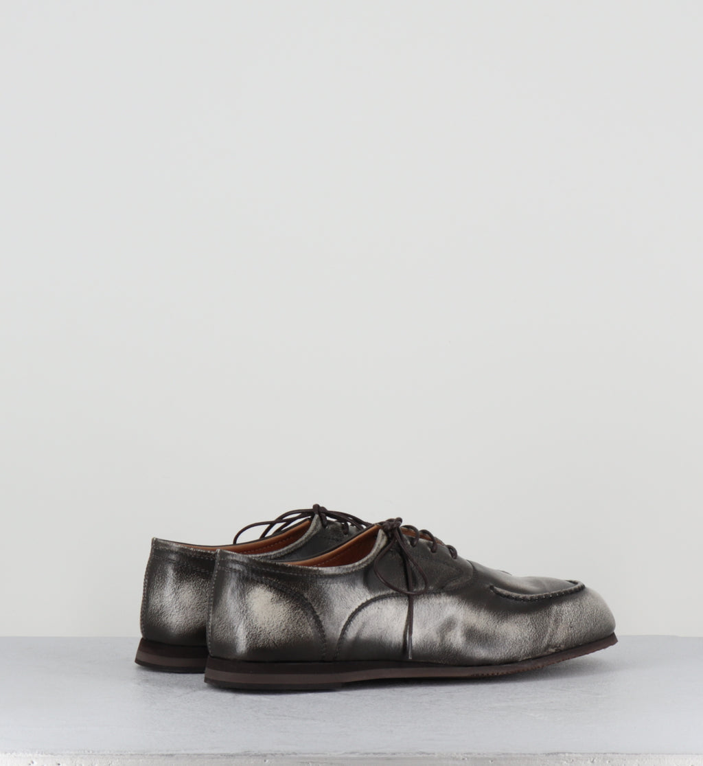 chaussures bateaux à lacet sen cuir anthracite - ESSENTIAL 98010 CALCARE