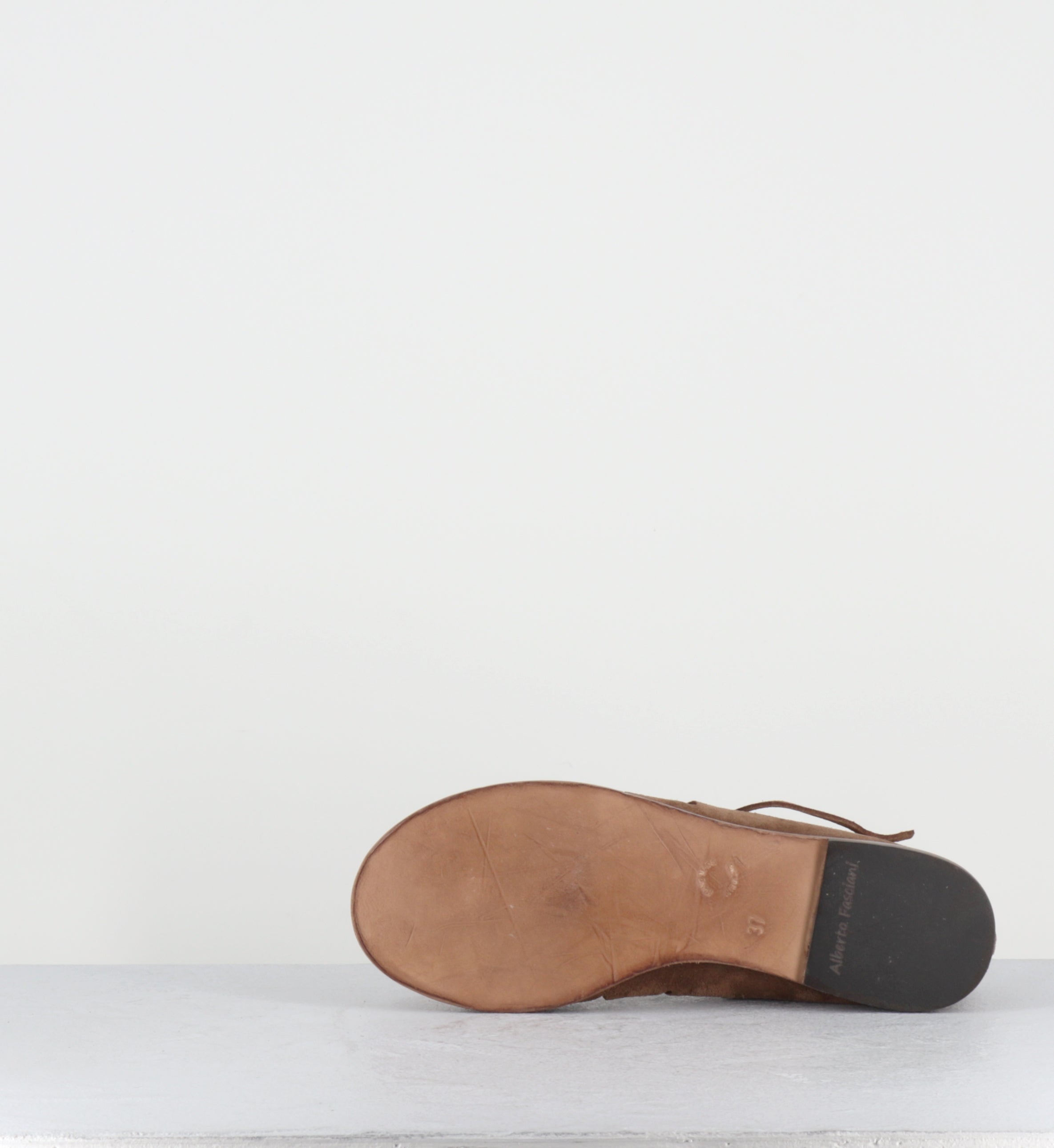 Sandales à lacets en daim marron - XENIA 45013 SIGARO