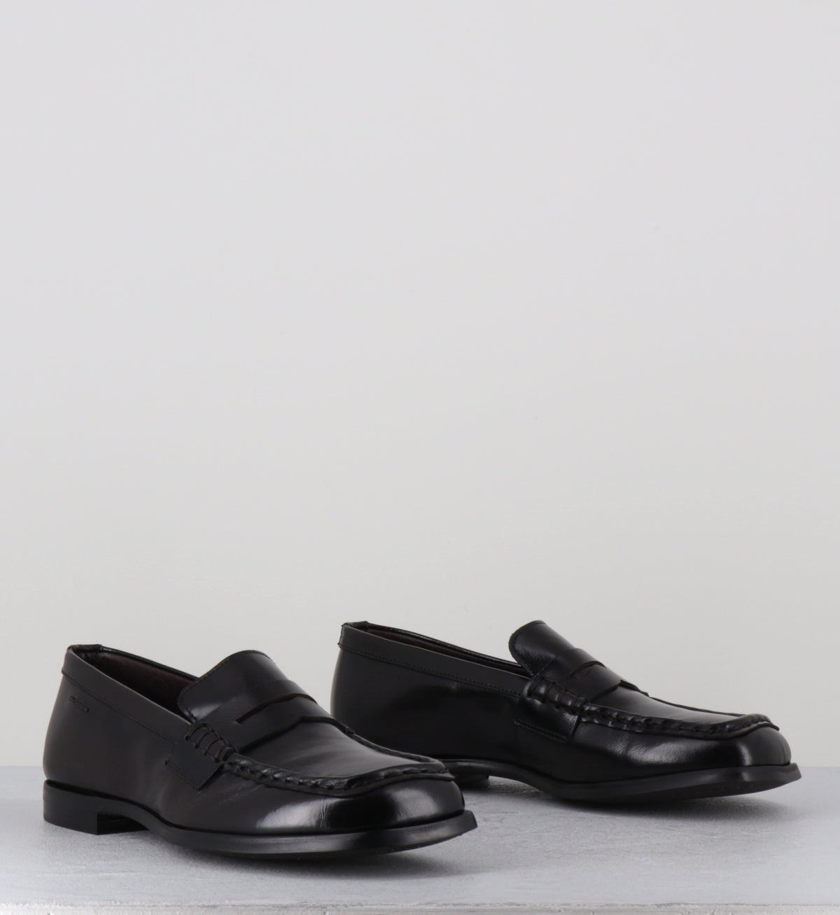 Mocassins en cuir marron - 60270 MISTRAL MOGANO