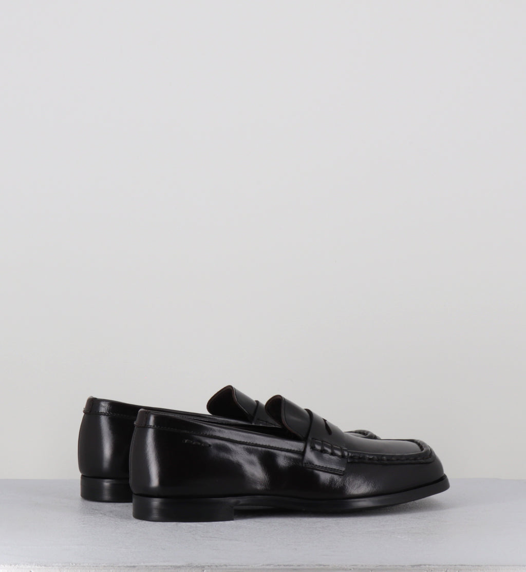 Mocassins en cuir marron - 60270 MISTRAL MOGANO