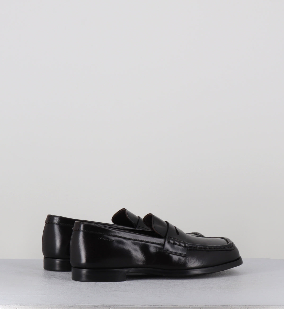 Mocassins en cuir marron - 60270 MISTRAL MOGANO