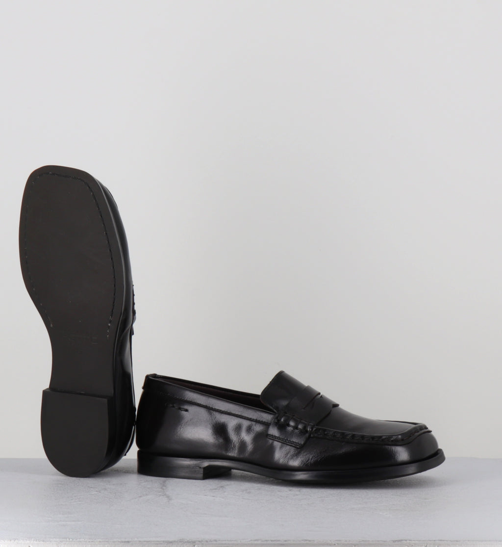 Mocassins en cuir marron - 60270 MISTRAL MOGANO