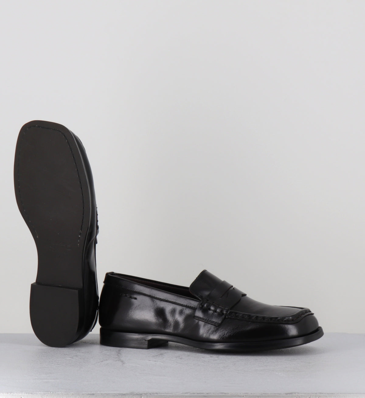 Mocassins en cuir marron - 60270 MISTRAL MOGANO