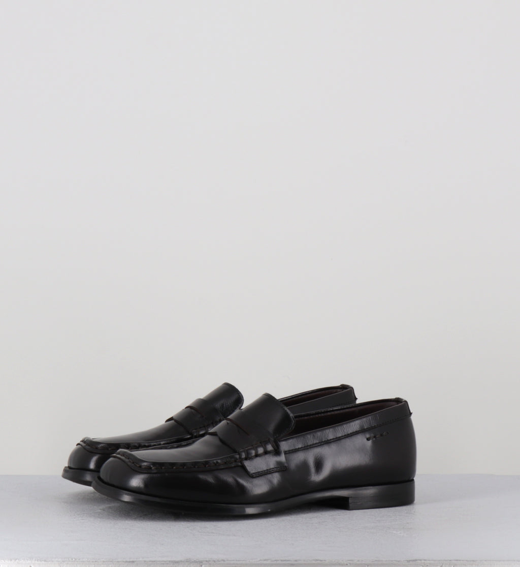 Mocassins en cuir marron - 60270 MISTRAL MOGANO