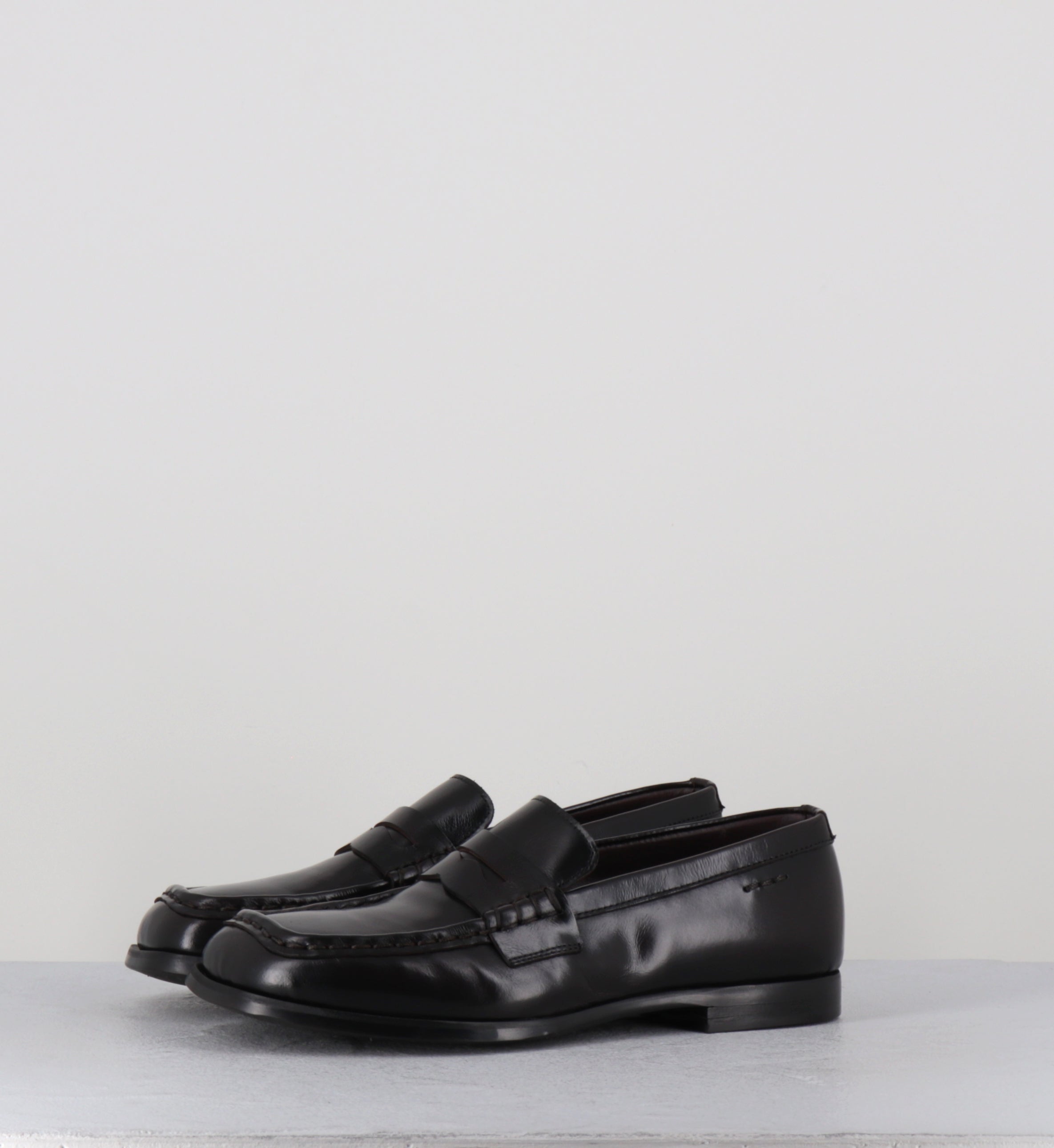 Mocassins en cuir marron - 60270 MISTRAL MOGANO