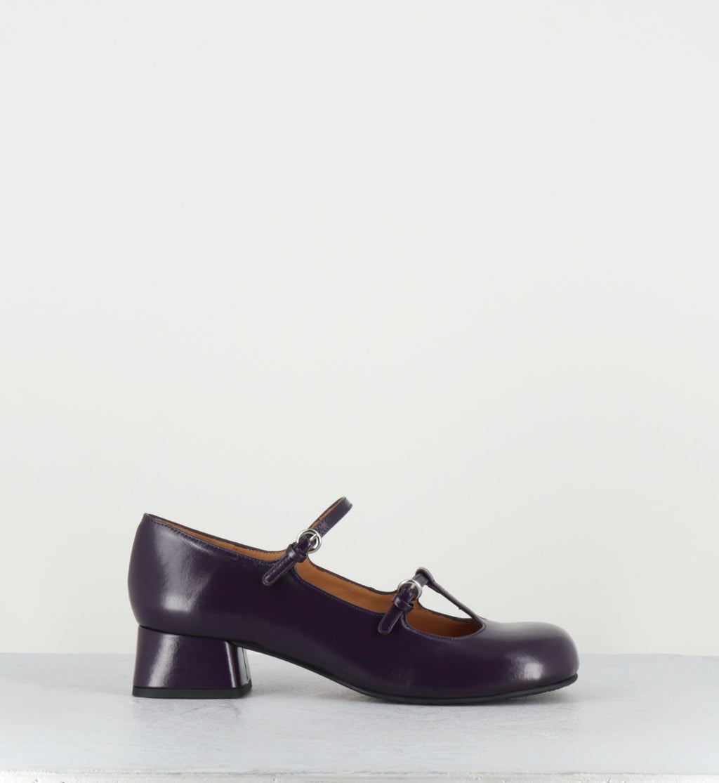 Babies multi-brides en cuir violet - LEXI VIOLA EGIDIO