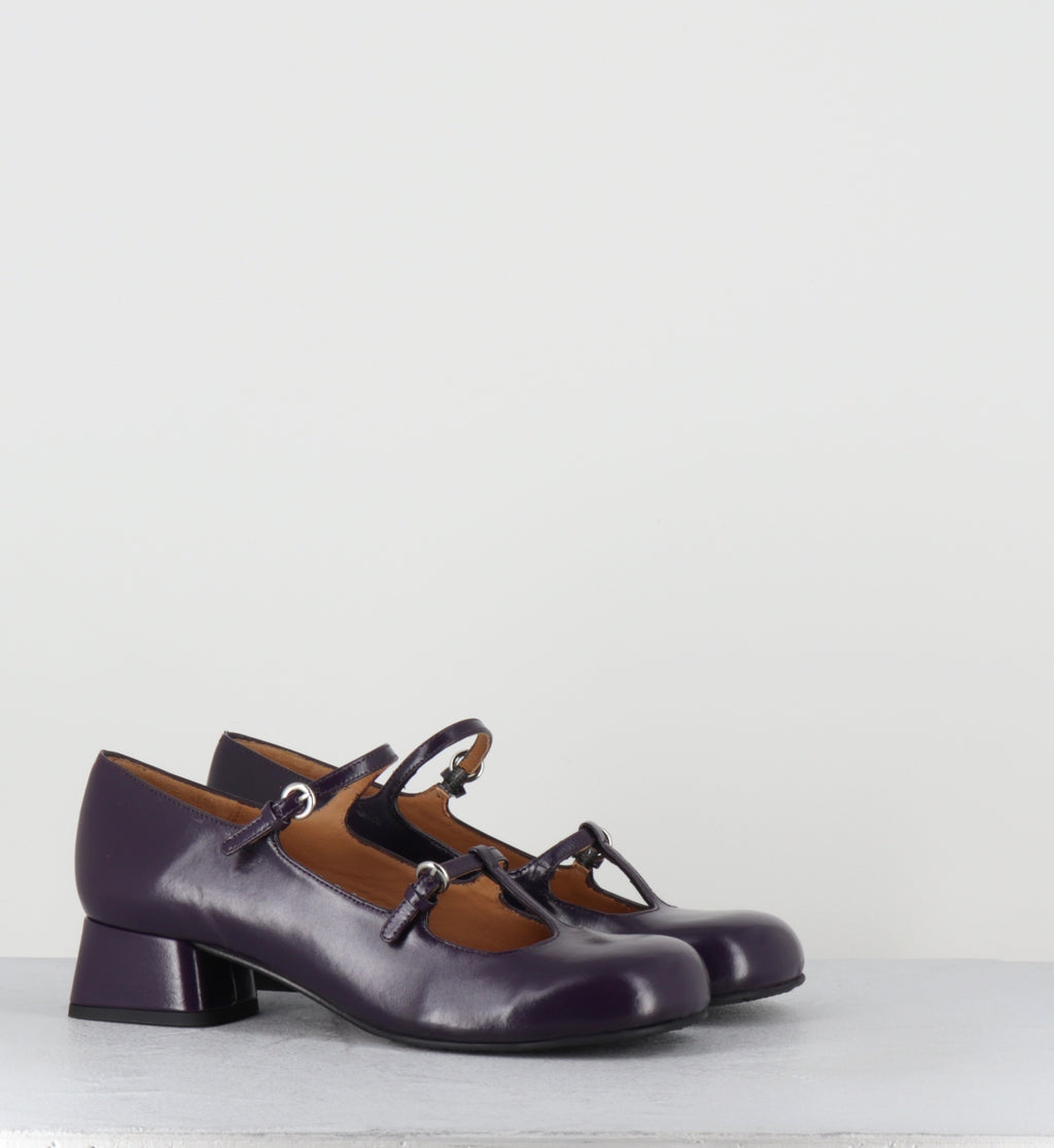 Babies multi-brides en cuir violet - LEXI VIOLA EGIDIO