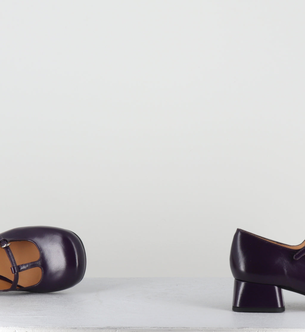 Babies multi-brides en cuir violet - LEXI VIOLA EGIDIO