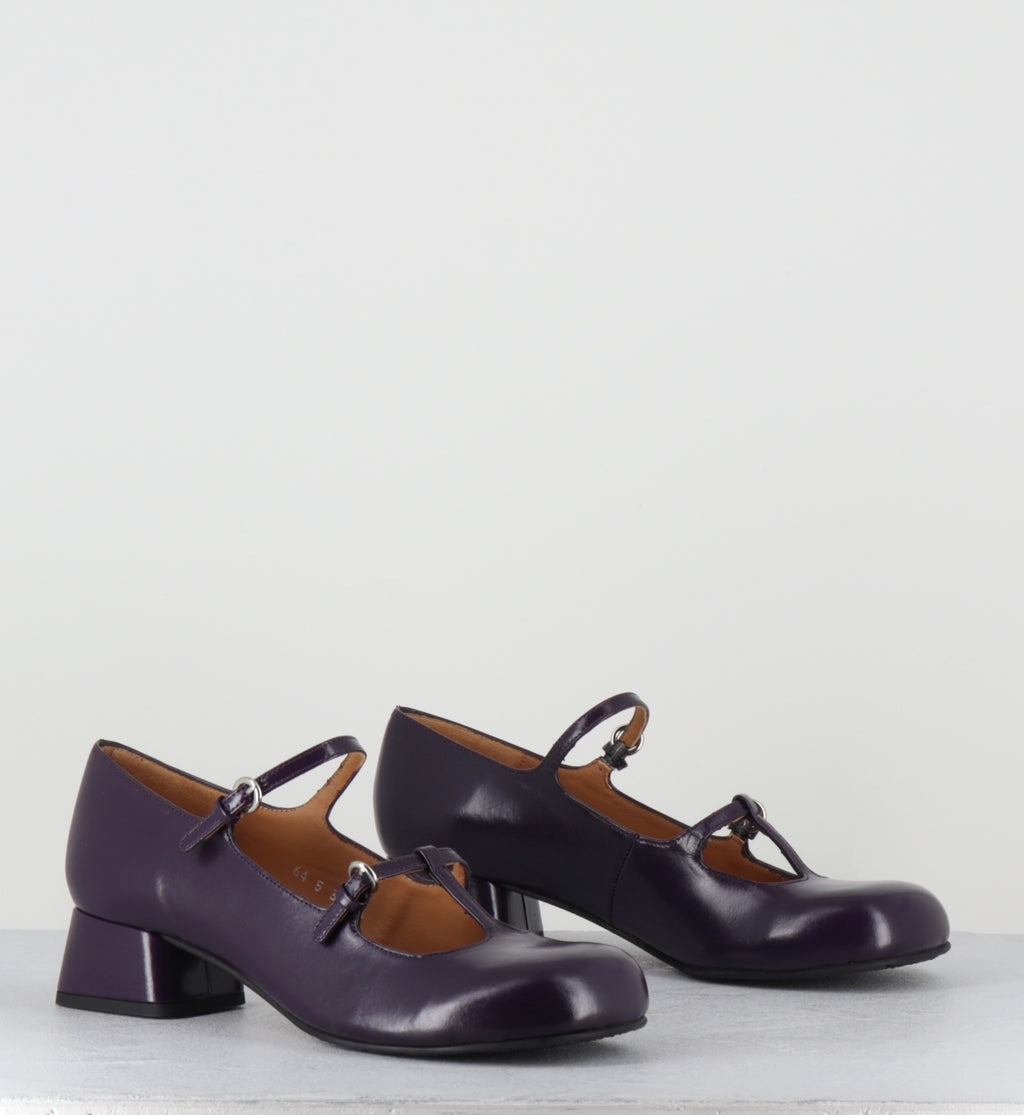 Babies multi-brides en cuir violet - LEXI VIOLA EGIDIO