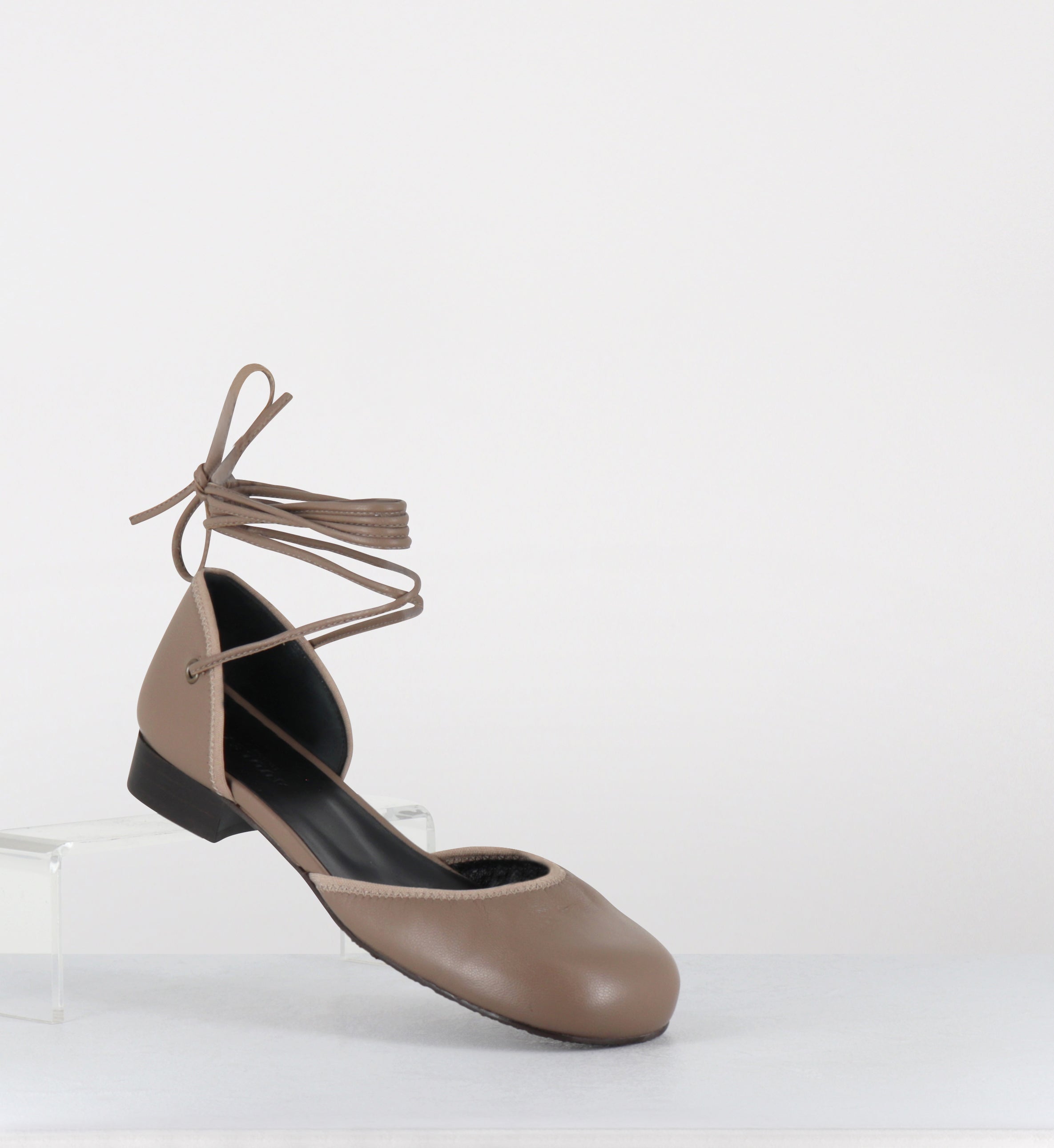 Chaussures en cuir kaki lacets - REDA NAPPA VEREDA