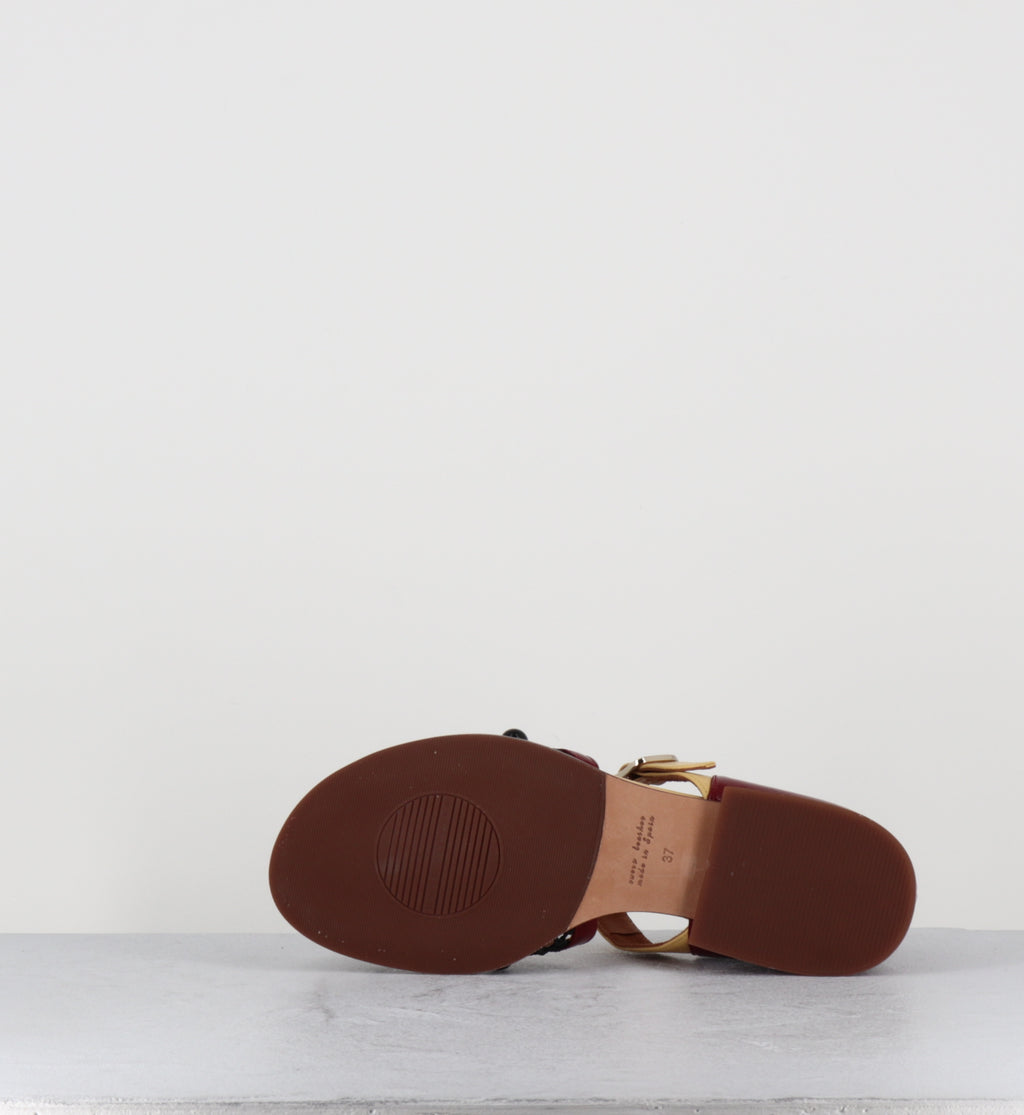 Babies mesh rouge et jaune - FIUFIU MESHBALL NEGRO