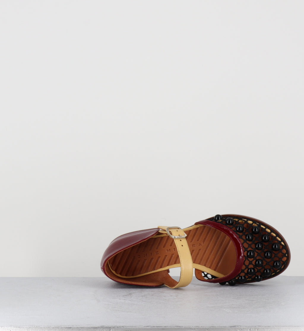 Babies mesh rouge et jaune - FIUFIU MESHBALL NEGRO