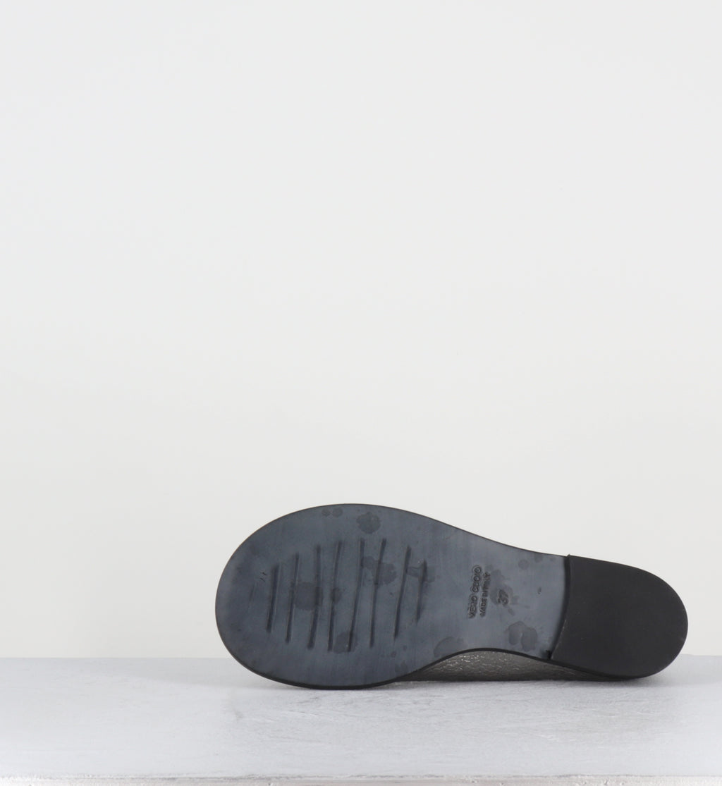 Ballerines à &mastique en cuir argent - ASIA CANNA DI FUCILE