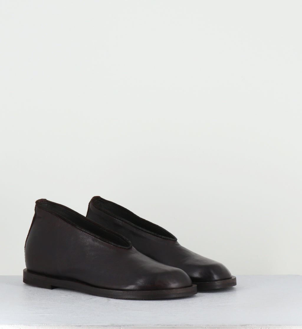 Ballerines en cuir marron compensées - JOLA MISSOURI FONDENTE