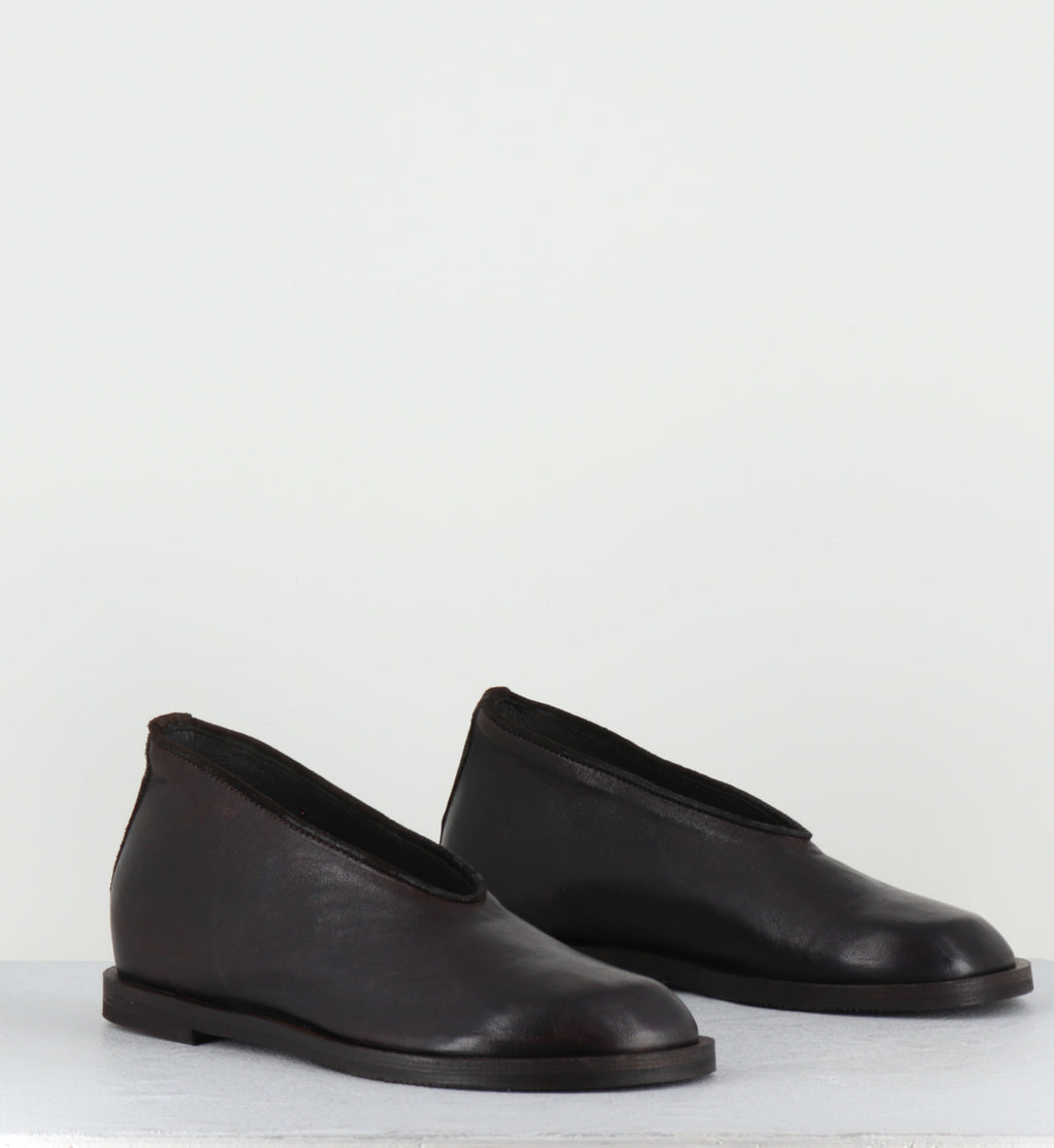 Ballerines en cuir marron compensées - JOLA MISSOURI FONDENTE