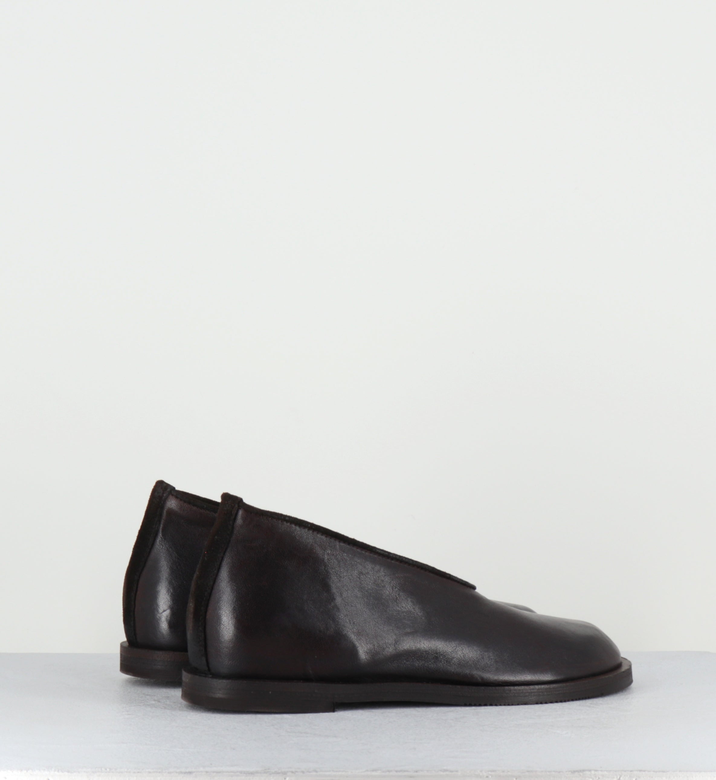 Ballerines en cuir marron compensées - JOLA MISSOURI FONDENTE