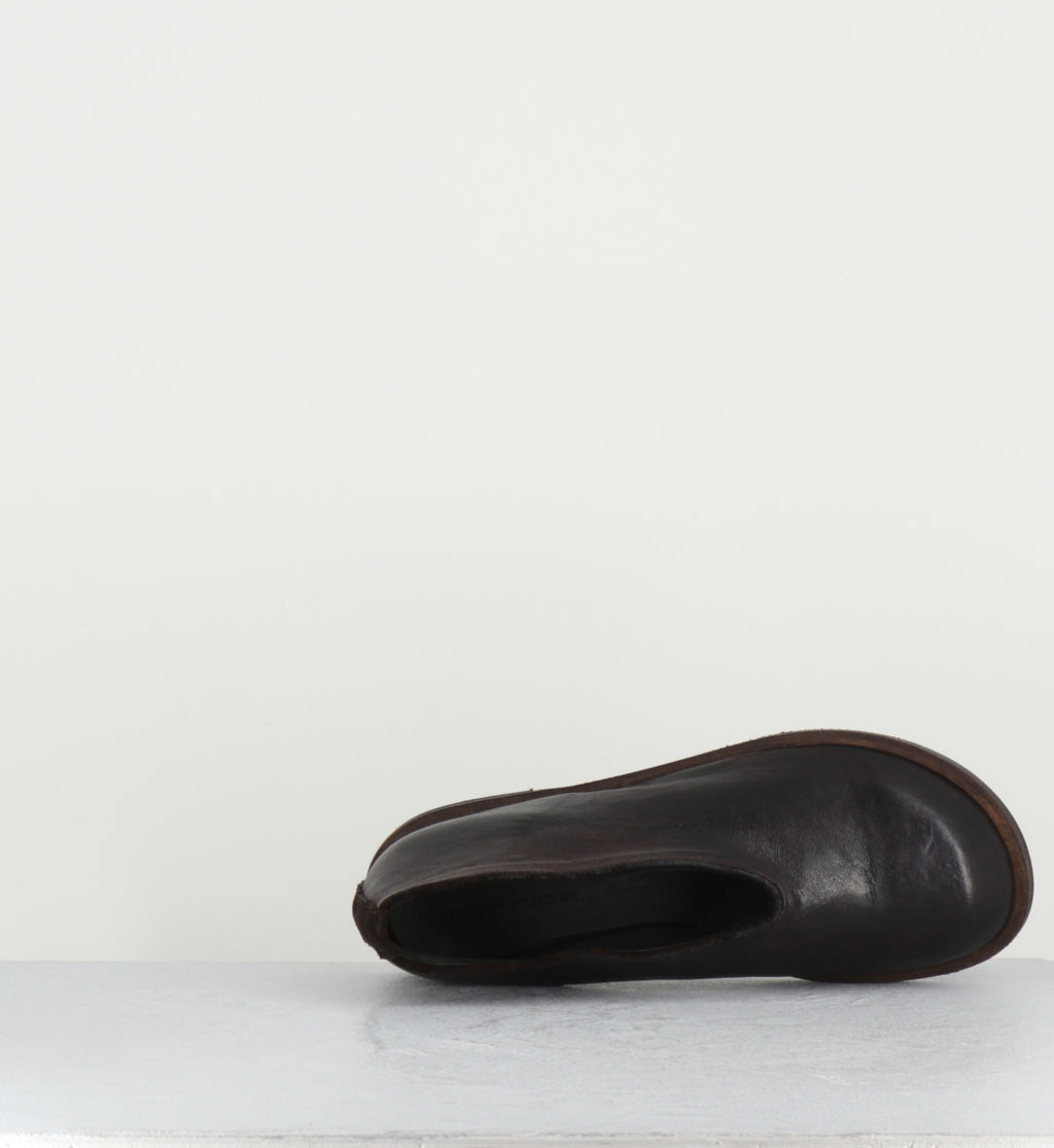 Ballerines en cuir marron compensées - JOLA MISSOURI FONDENTE
