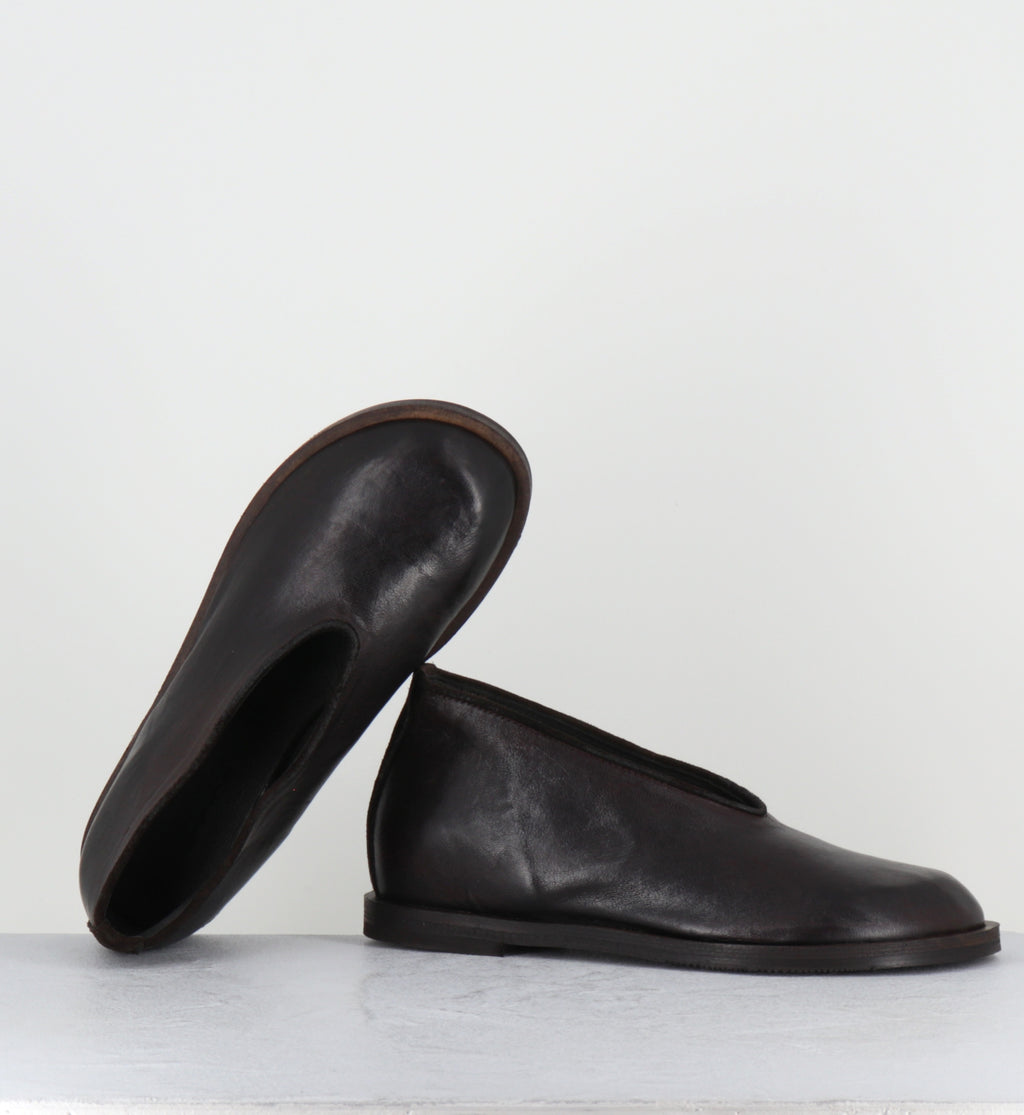 Ballerines en cuir marron compensées - JOLA MISSOURI FONDENTE