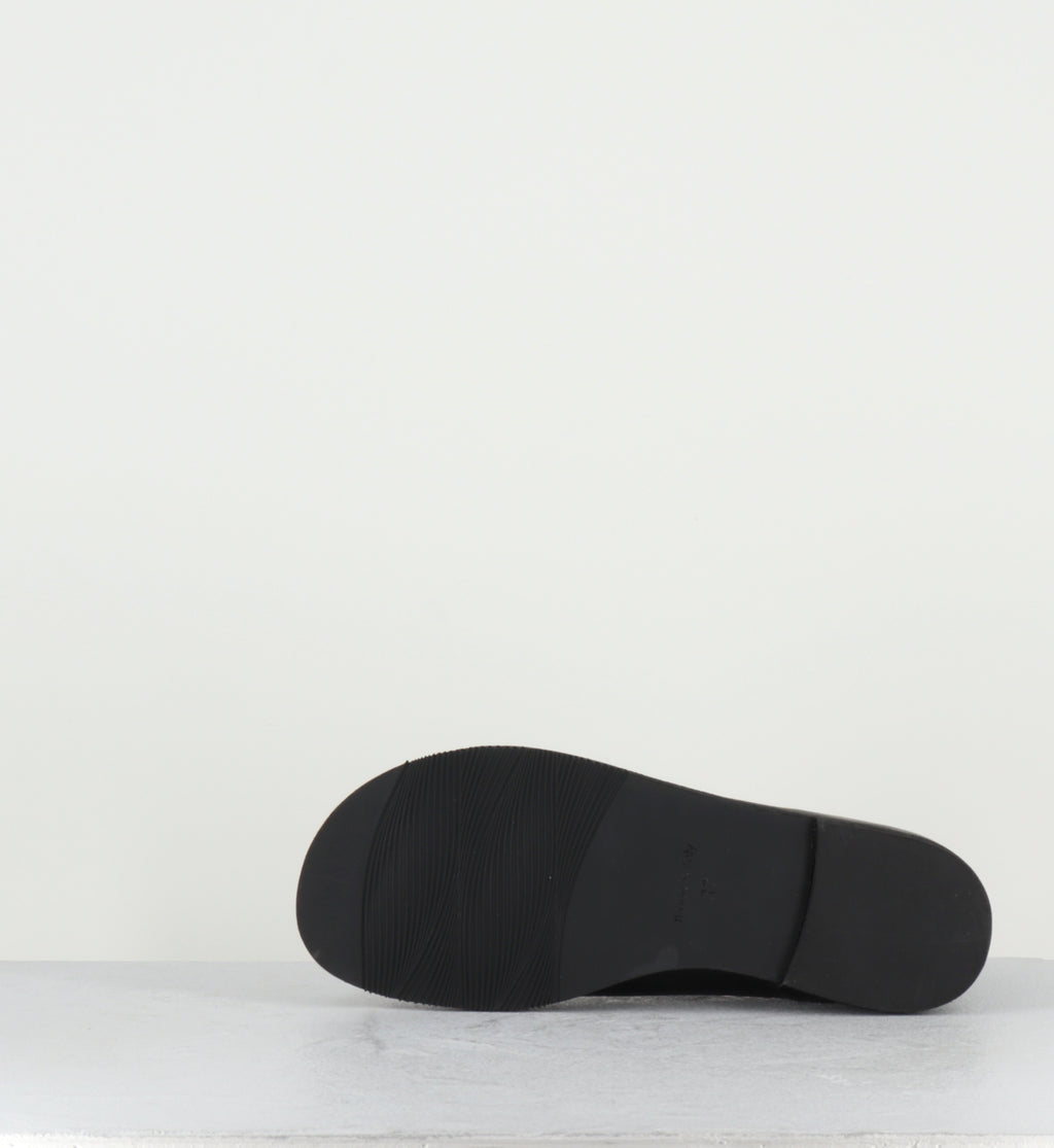 Ballerines compensées en cuir noir - JOLA MISSOURI NERO
