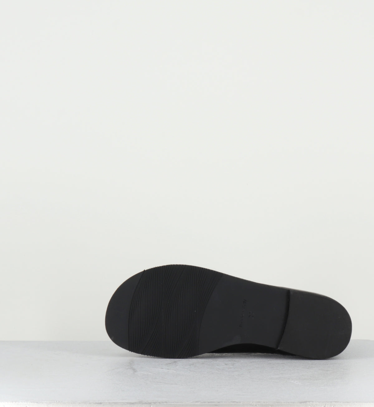 Ballerines compensées en cuir noir - JOLA MISSOURI NERO