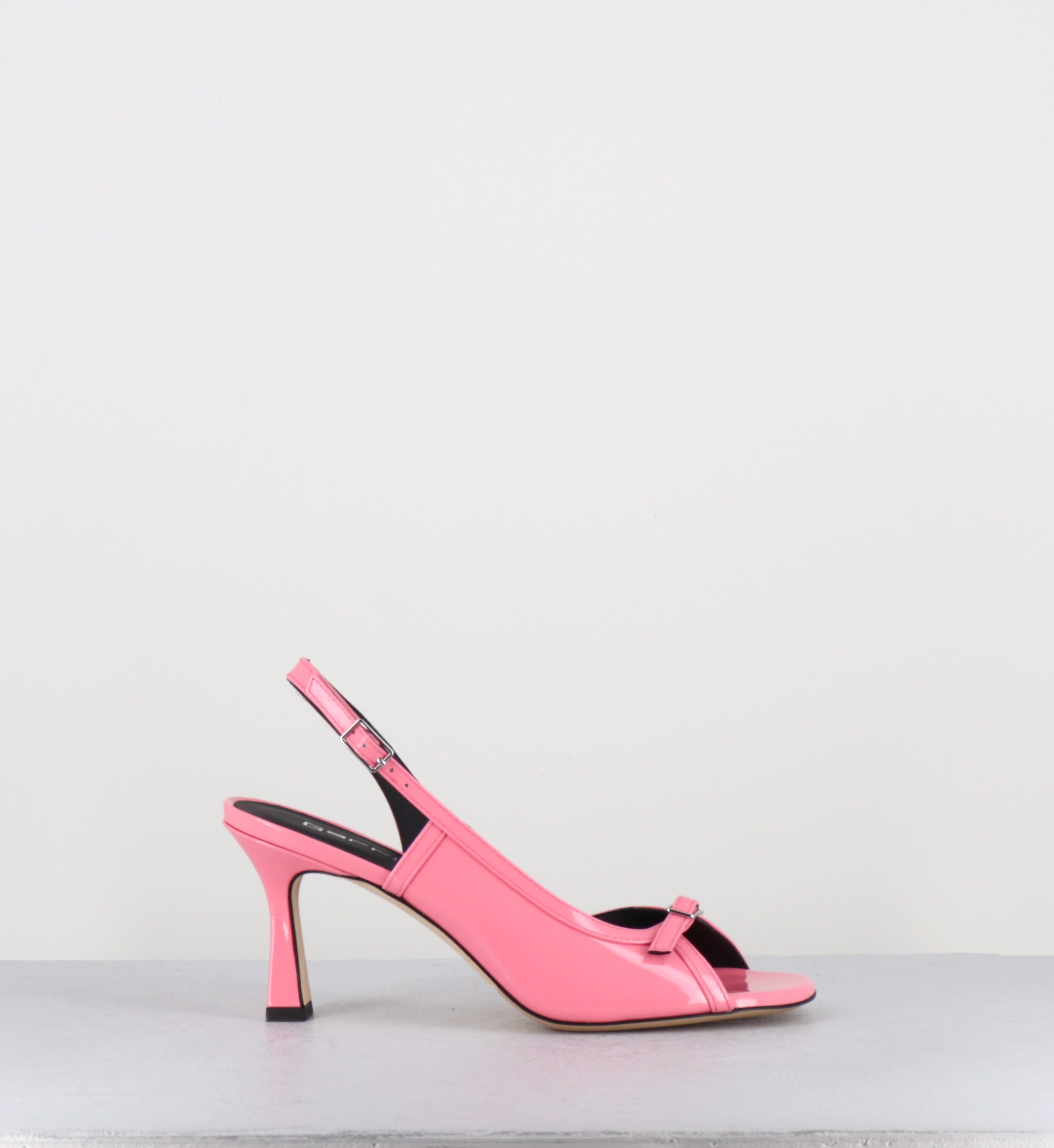 Sandales à talon vernis rose - LARI VERNICE BABY