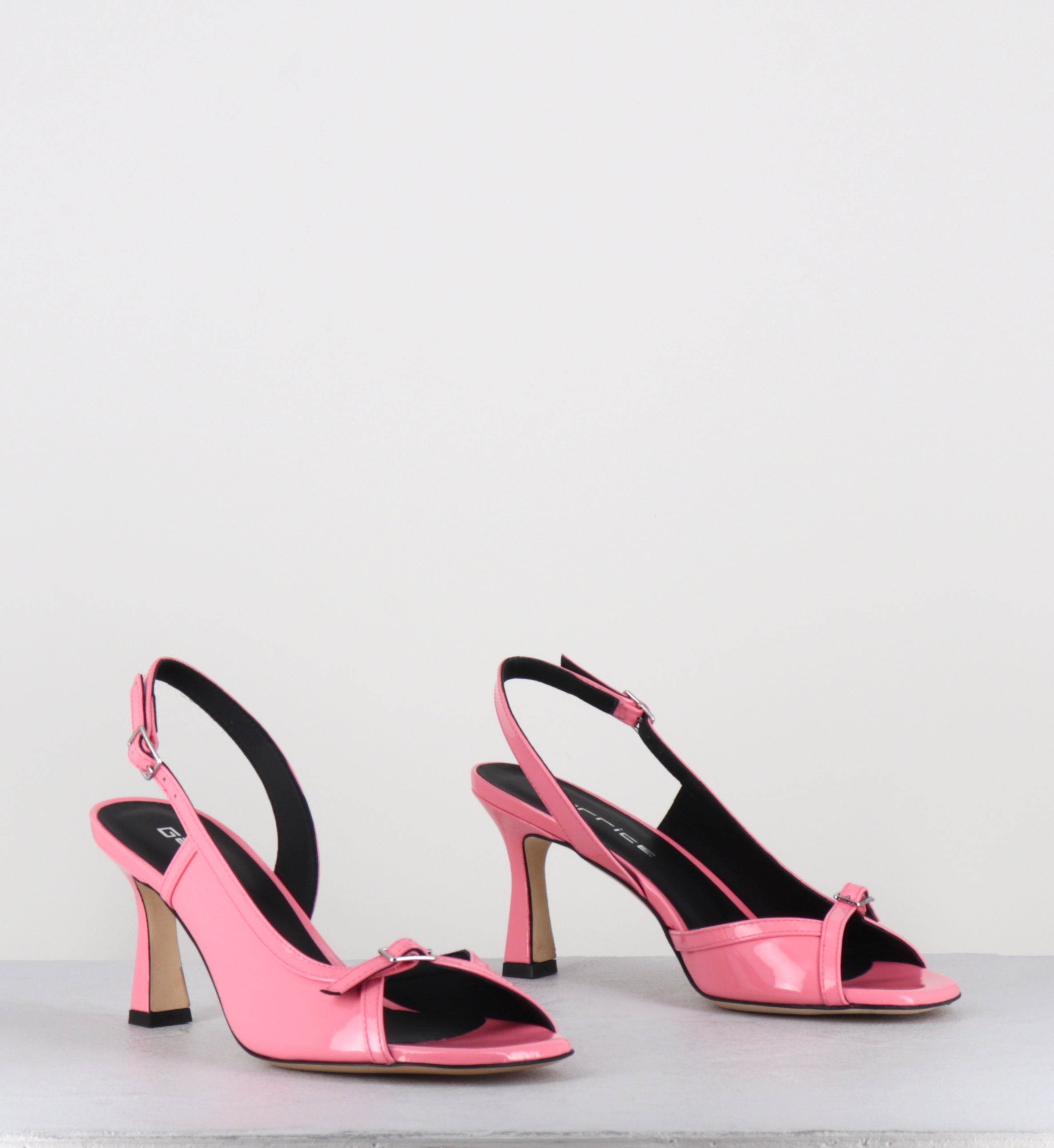 Sandales à talon vernis rose - LARI VERNICE BABY