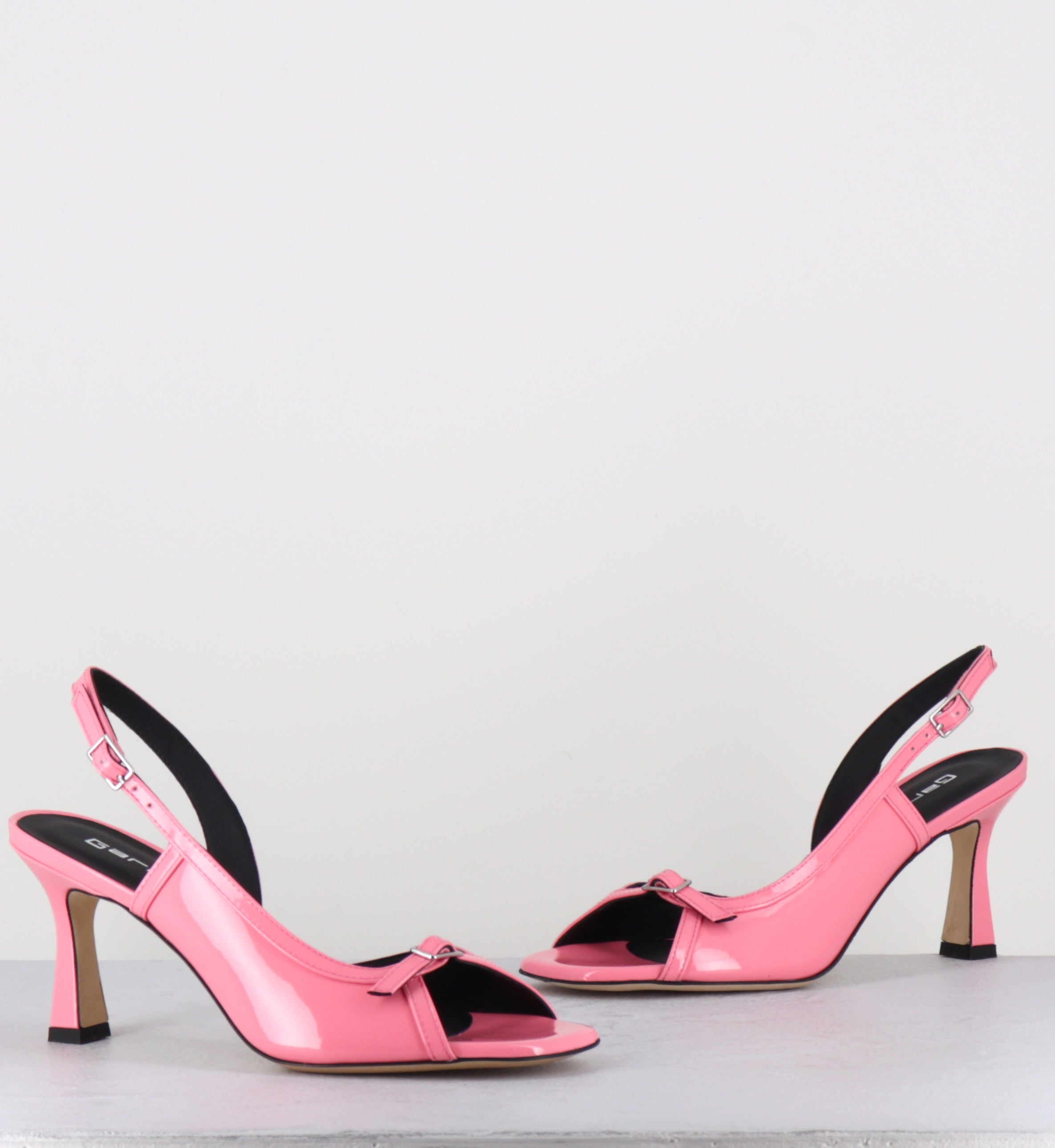 Sandales à talon vernis rose - LARI VERNICE BABY