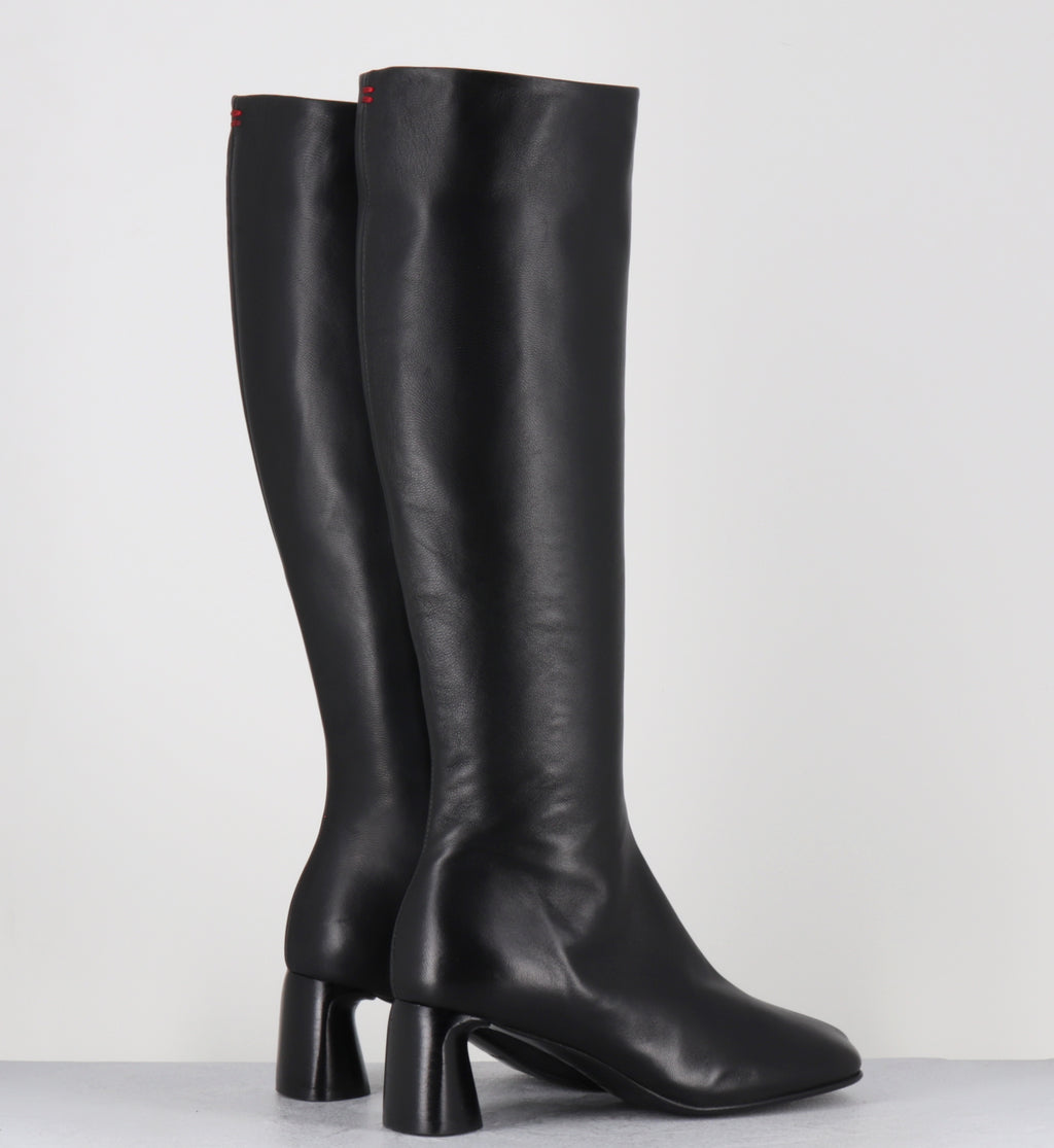 Bottes en cuir noir - CAMI71 BARON NERO