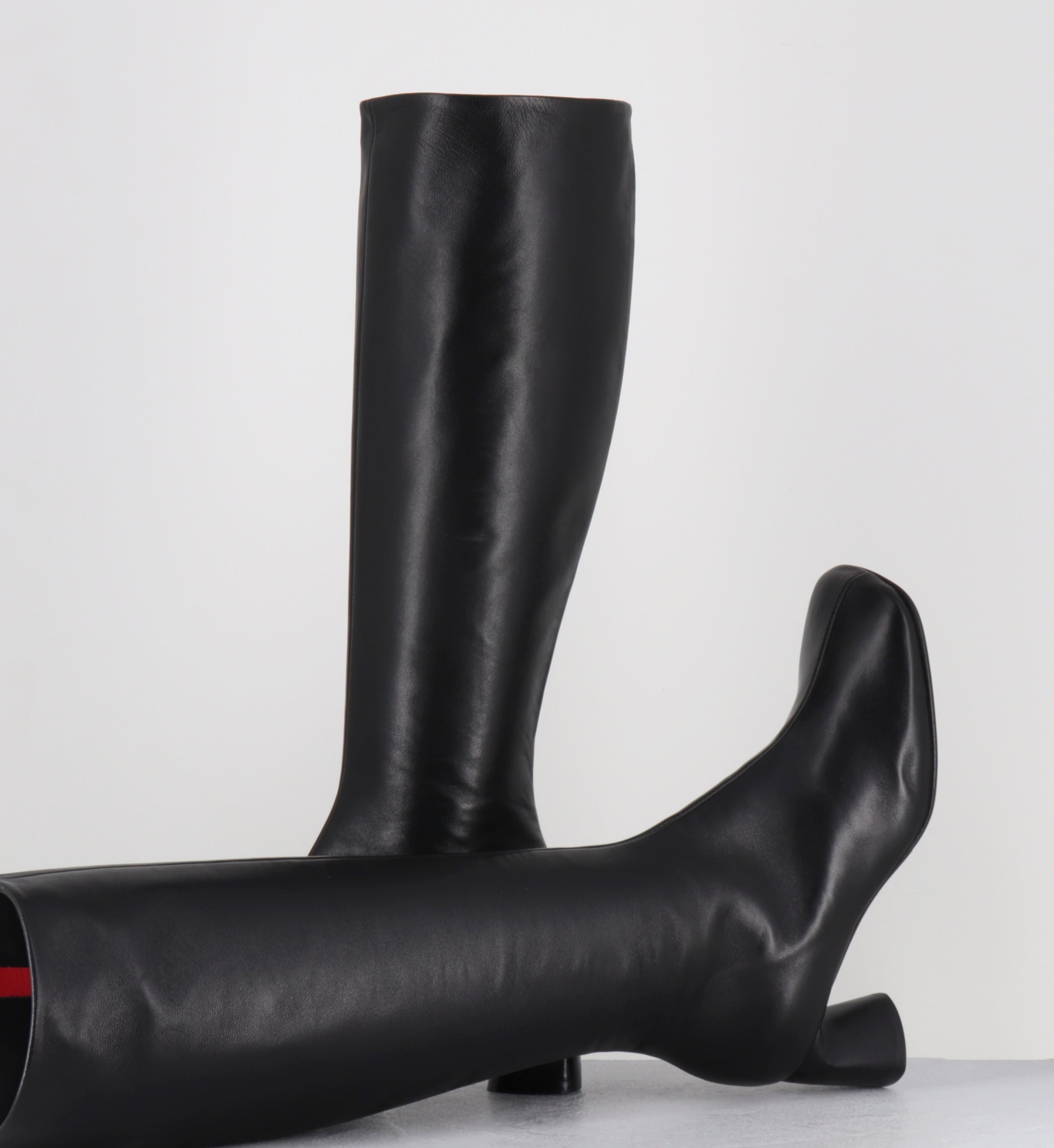 Bottes en cuir noir - CAMI71 BARON NERO
