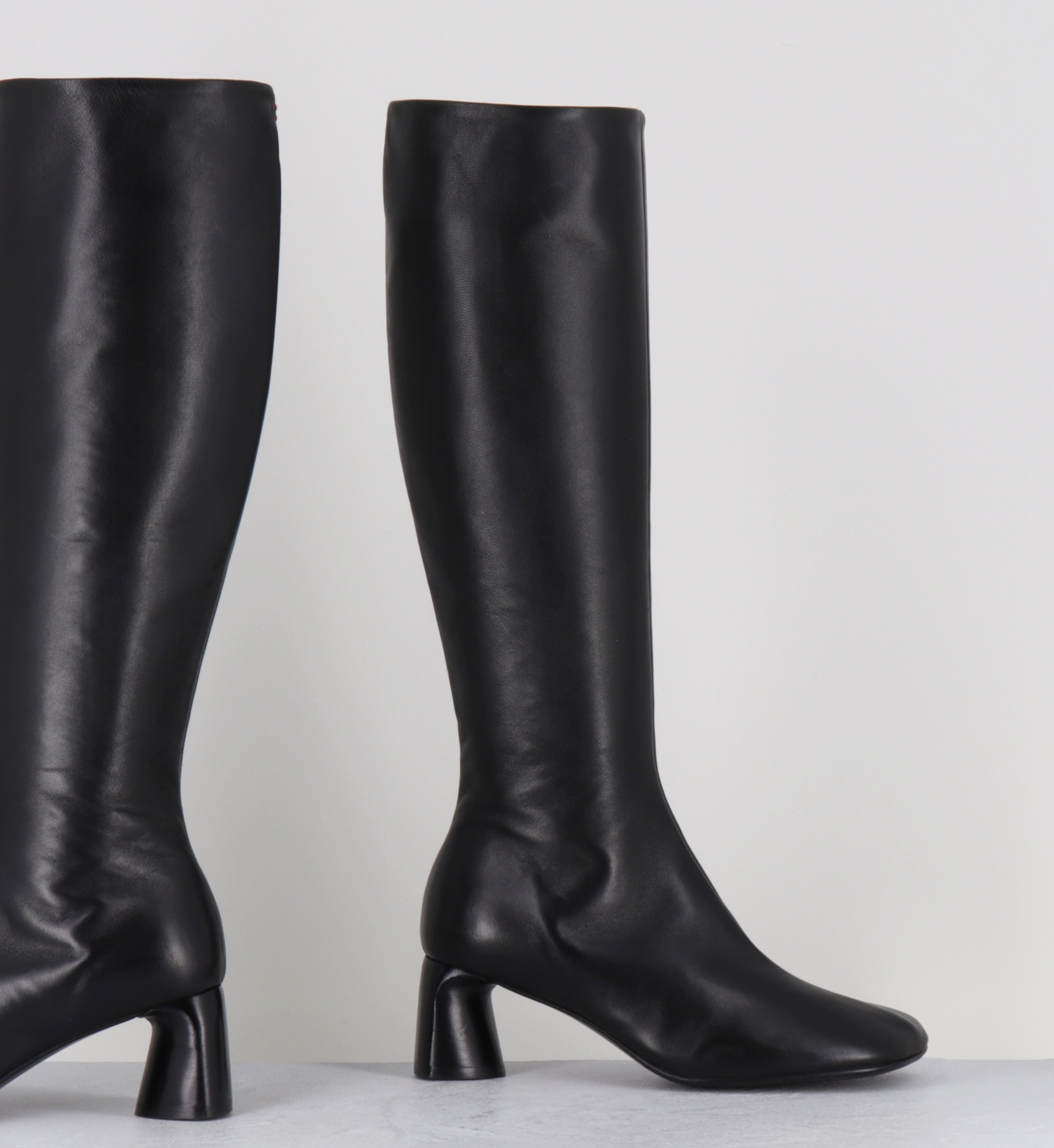 Bottes en cuir noir - CAMI71 BARON NERO