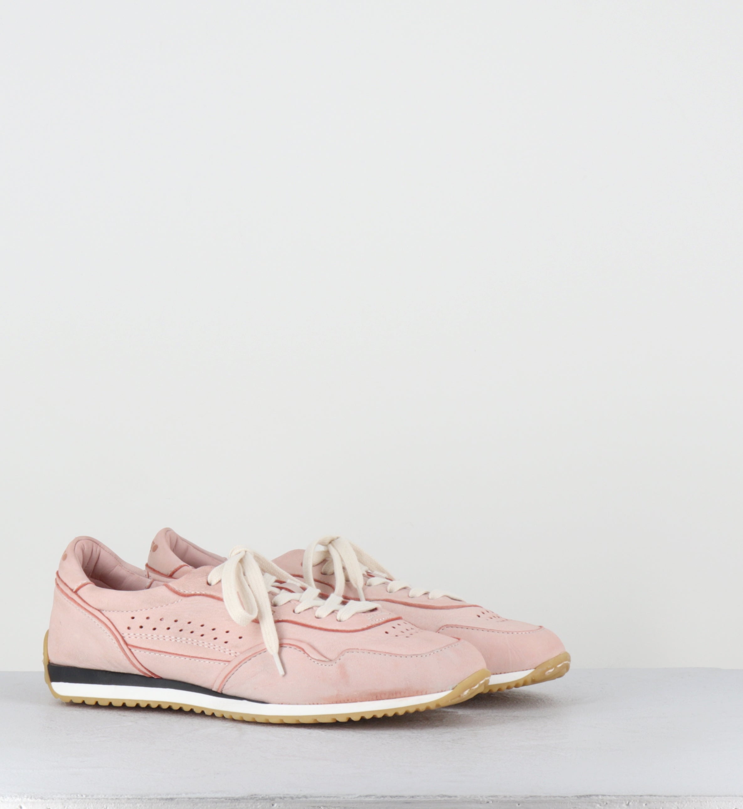 Sneakers cuir rose - IB01A CERVO QUARZO