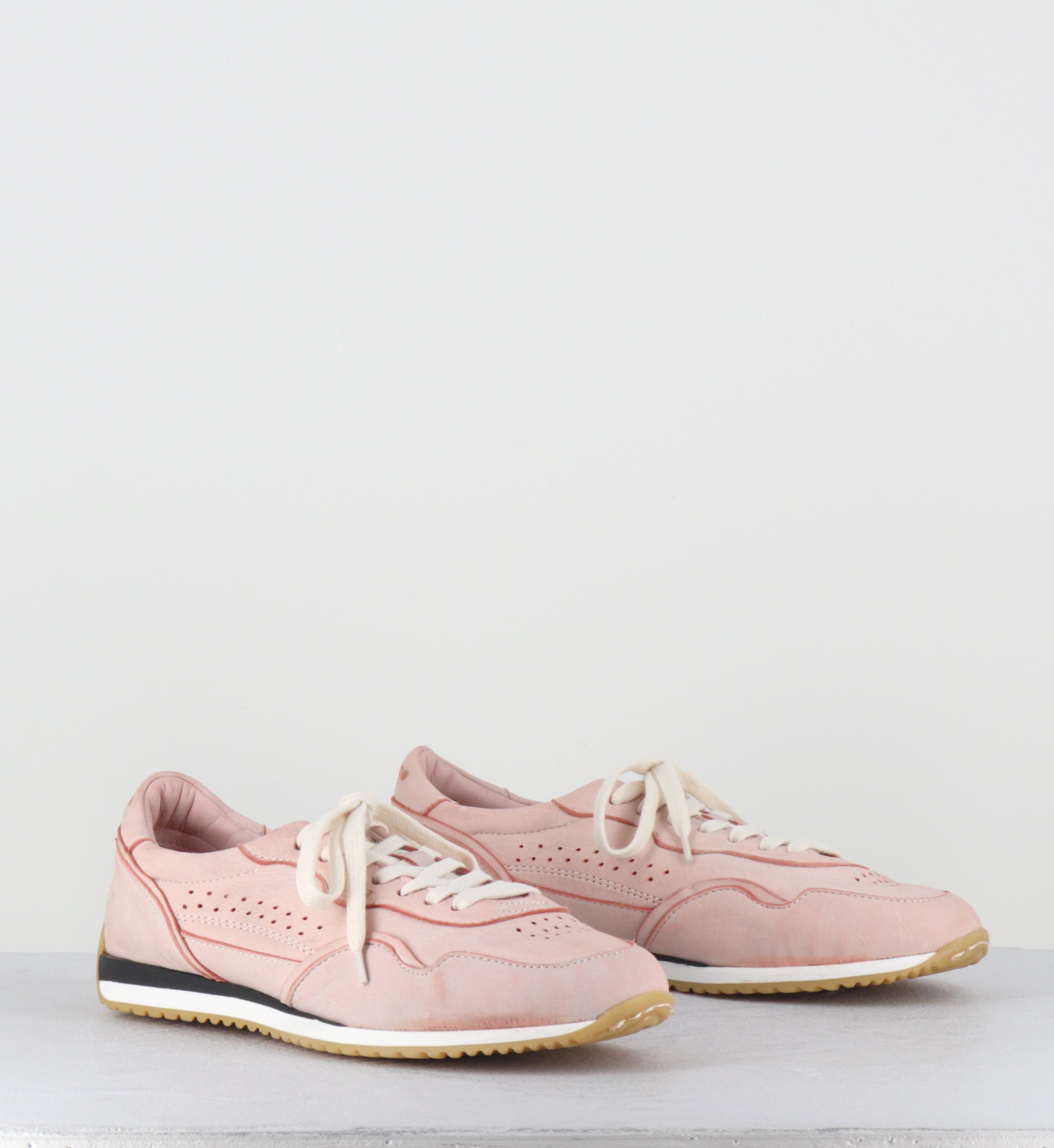 Sneakers cuir rose - IB01A CERVO QUARZO