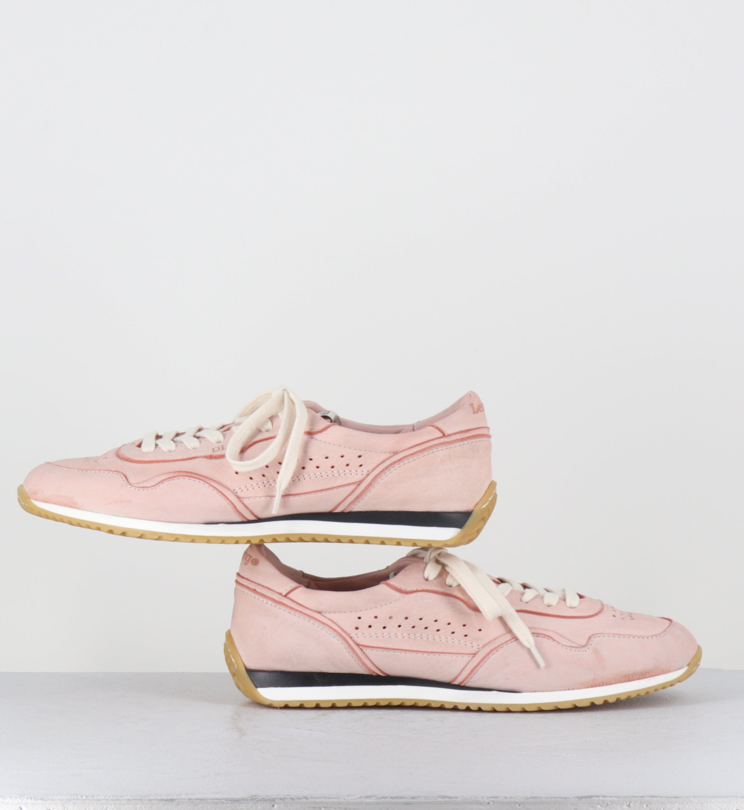 Sneakers cuir rose - IB01A CERVO QUARZO