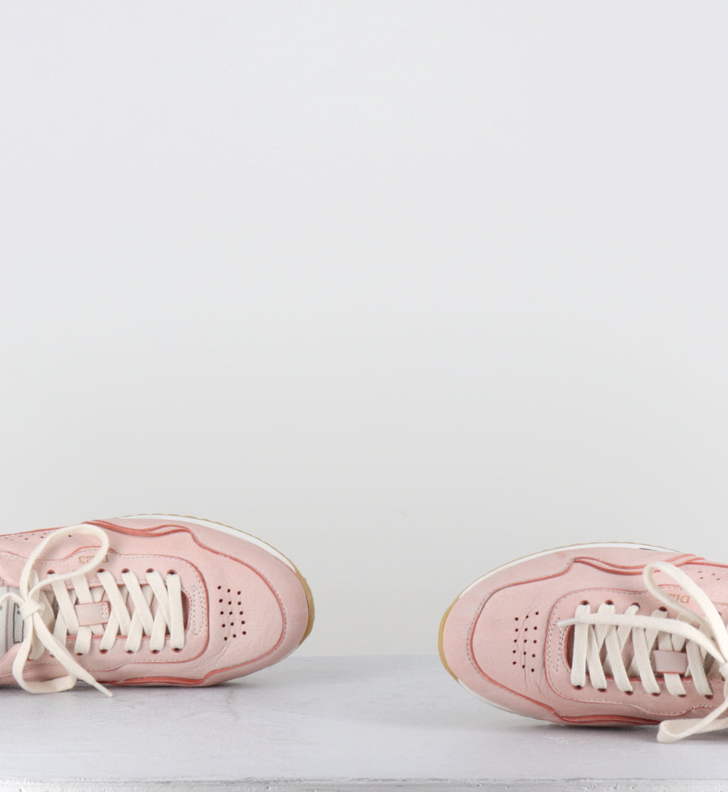 Sneakers cuir rose - IB01A CERVO QUARZO
