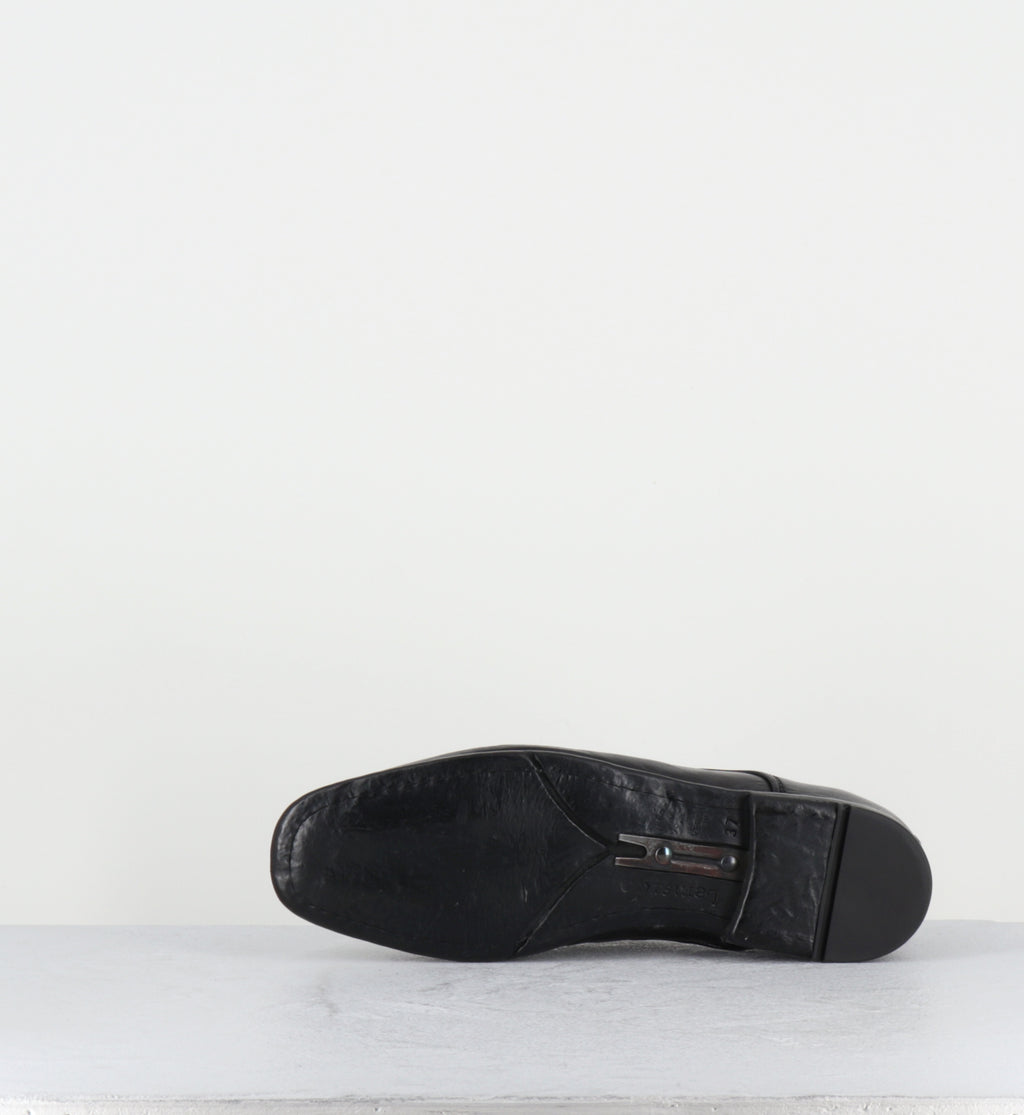 Chaussures boucle cuir noir - IX03A RANCH NERO