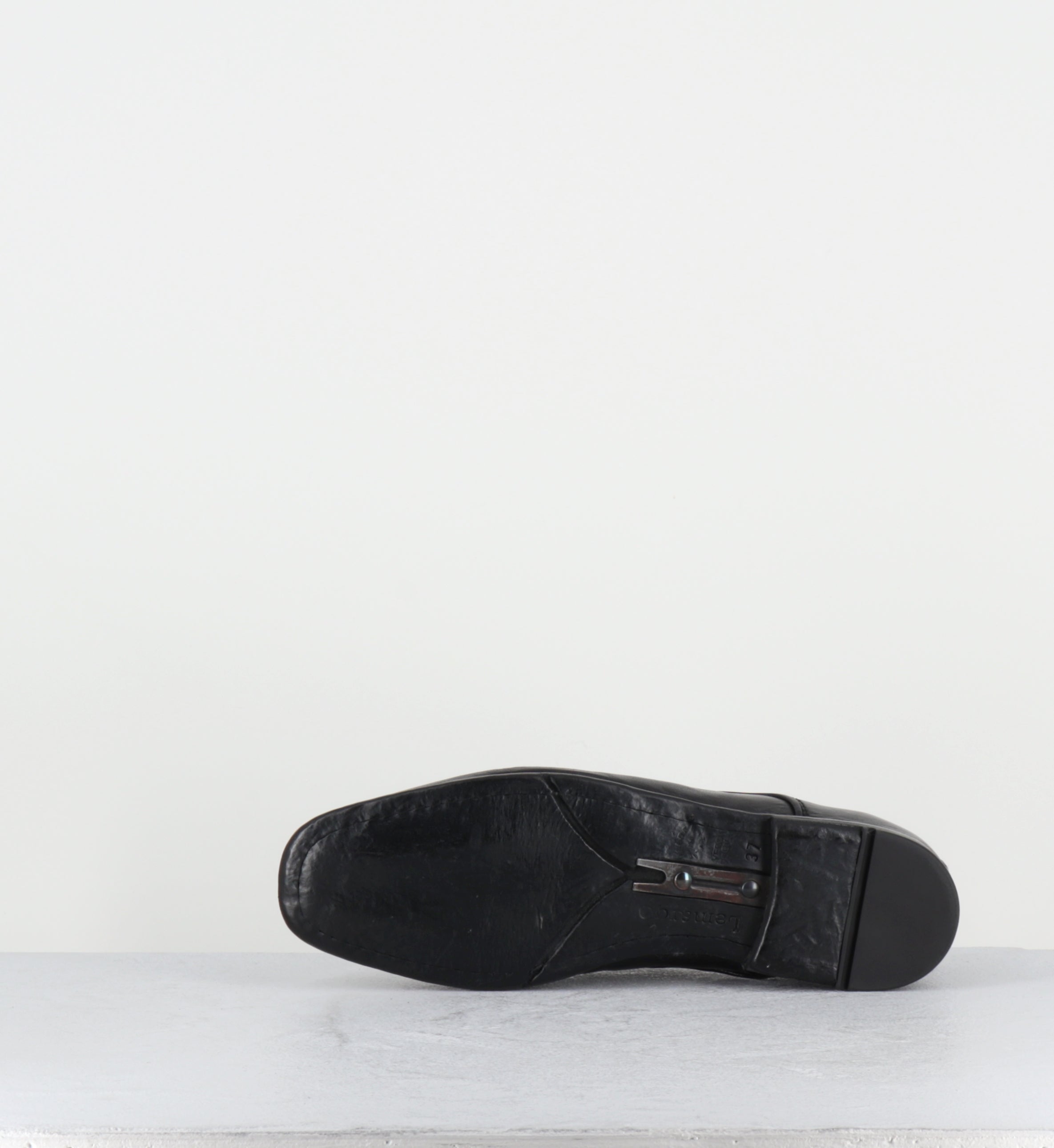 Chaussures boucle cuir noir - IX03A RANCH NERO